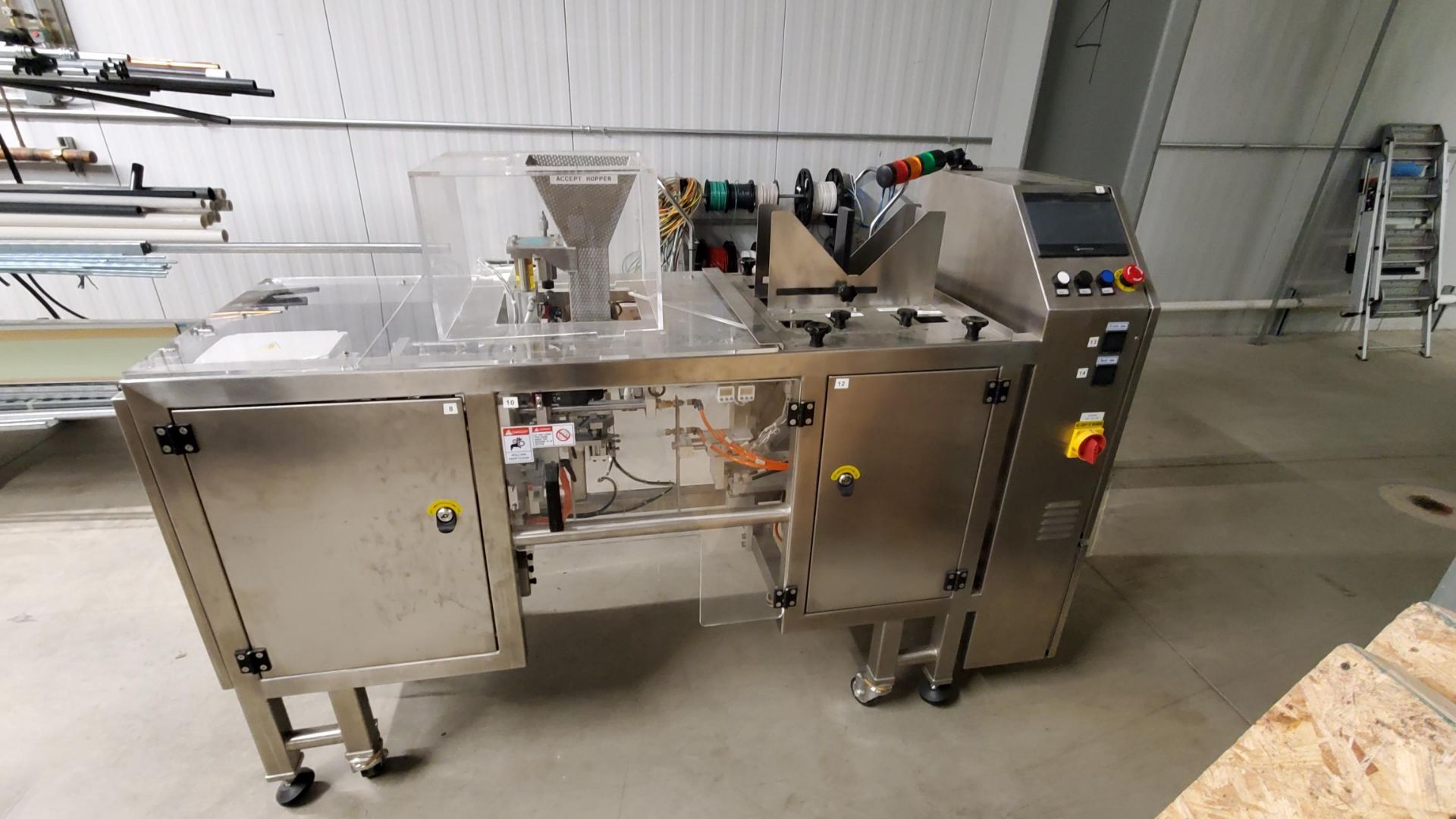 (Located in Oglesby, IL) Barrington Packaging Mini Bagger, Serial# 21M015