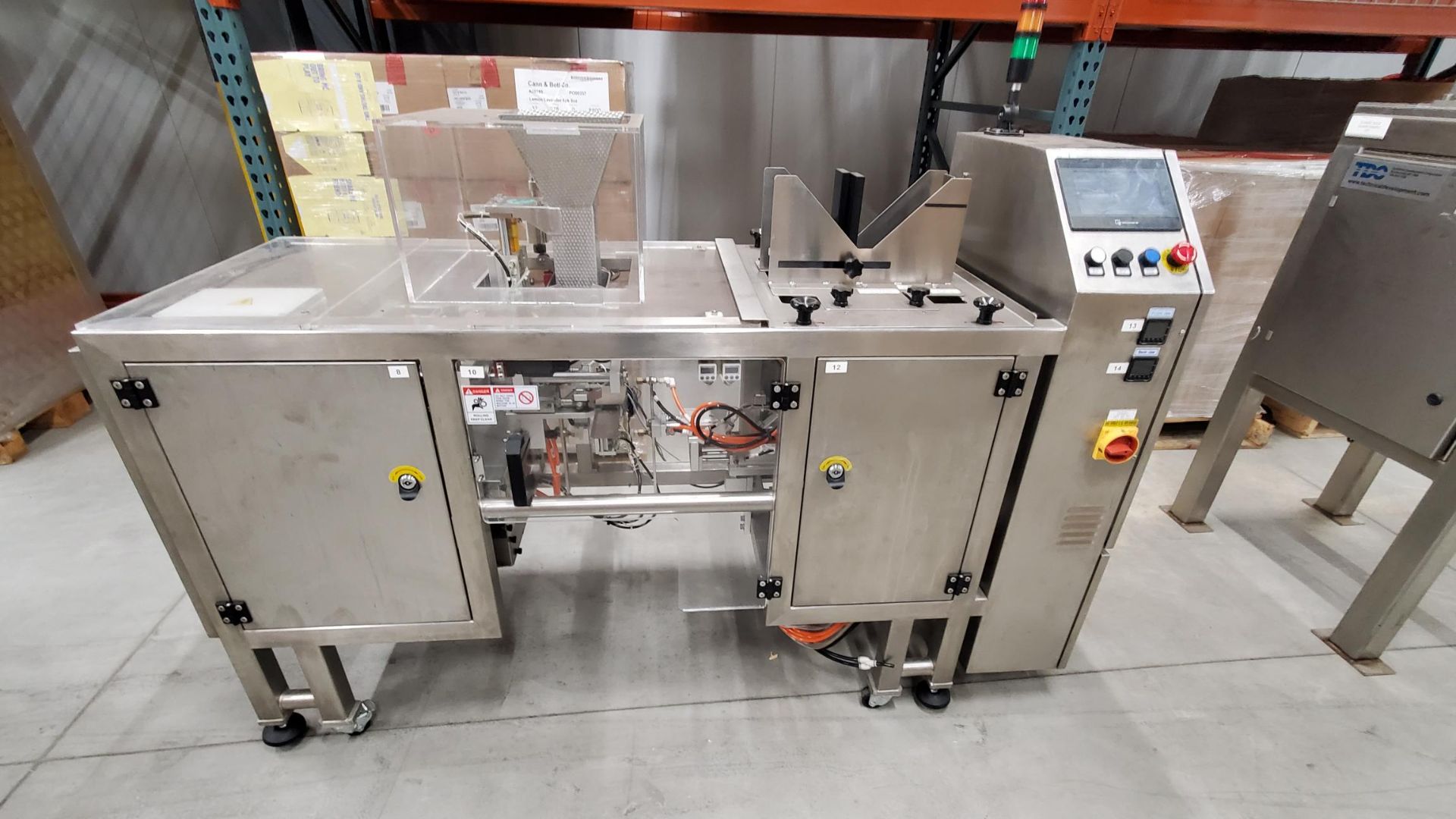 (Located in Oglesby, IL) Barrington Packaging Mini Bagger, Model# BPS-M1MINIBAGGER1, Serial# 20M031
