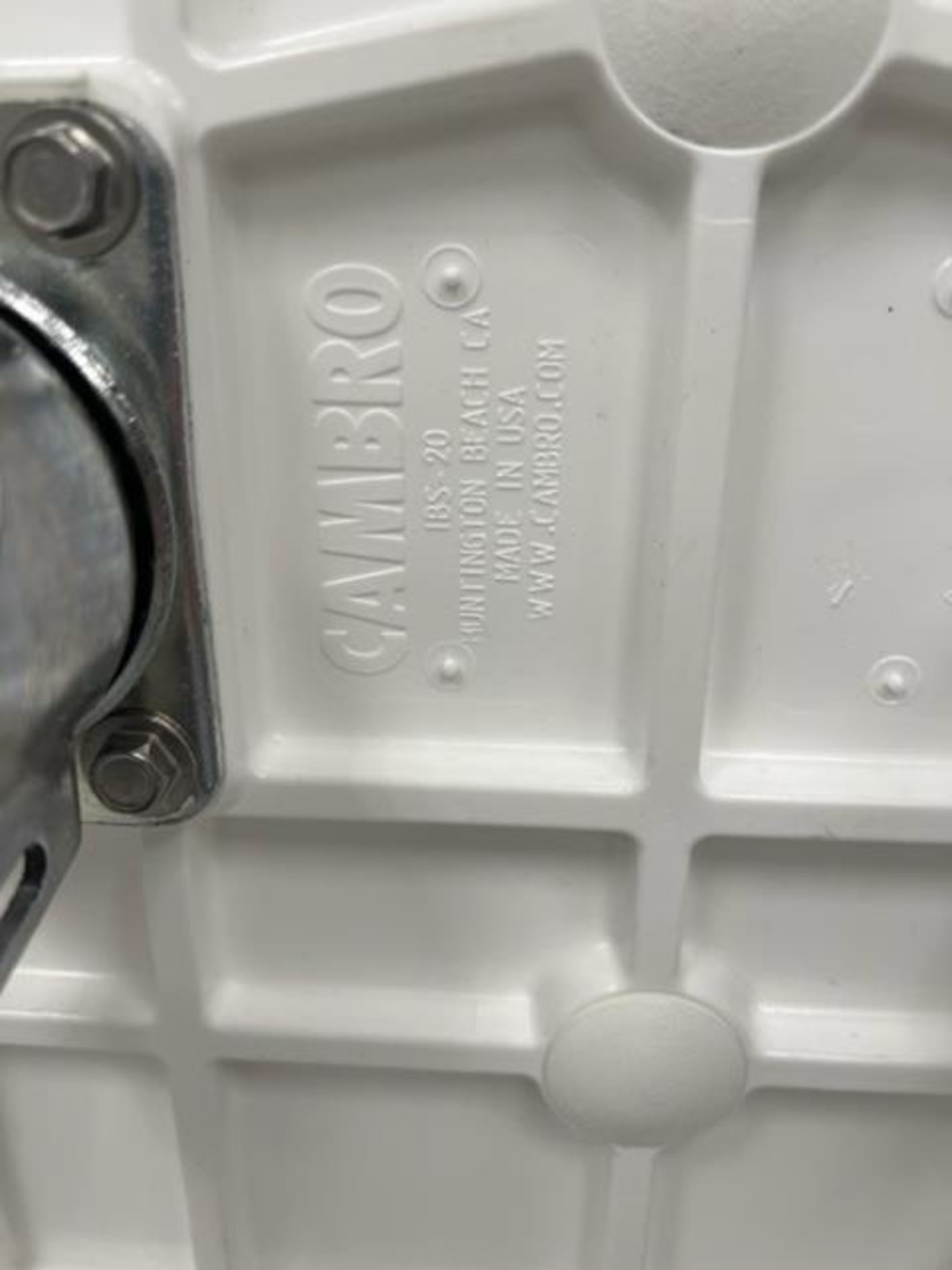 (Located in: Denver, CO) Cambro IBS-20 - 21 Gallon/ 335 Cup - Used - Qty. 2 - Image 2 of 2