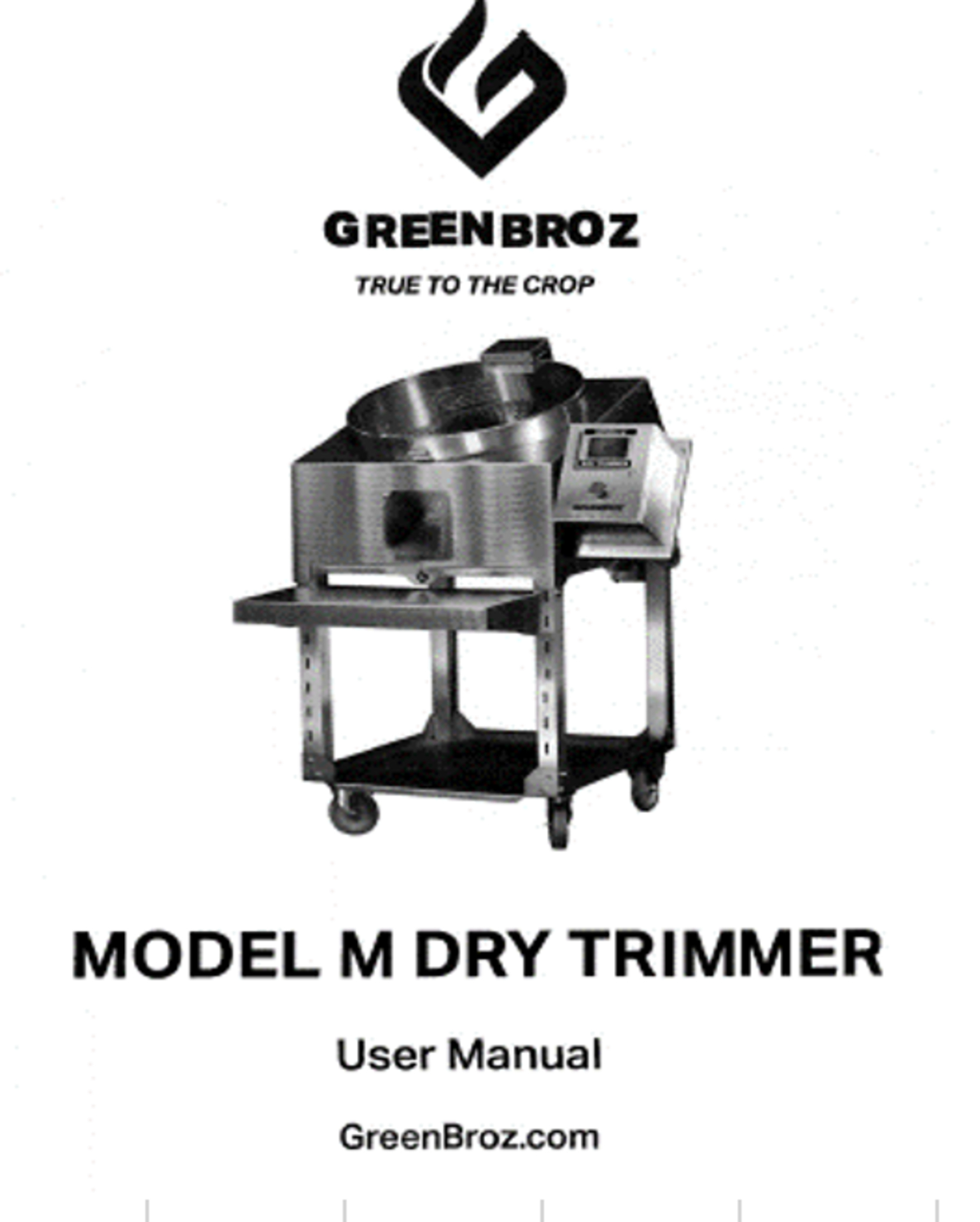 (Located in Leamington, ON, CA) Greenbroz Model M Dry Trimmer, Serial#1200101151, Newer Control Unit - Image 3 of 4