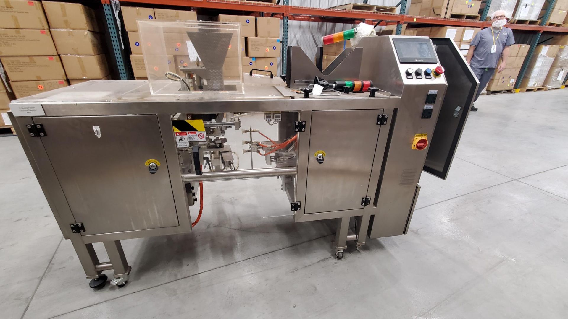 (Located in Oglesby, IL) Barrington Packaging Mini Bagger, Serial# 20M017