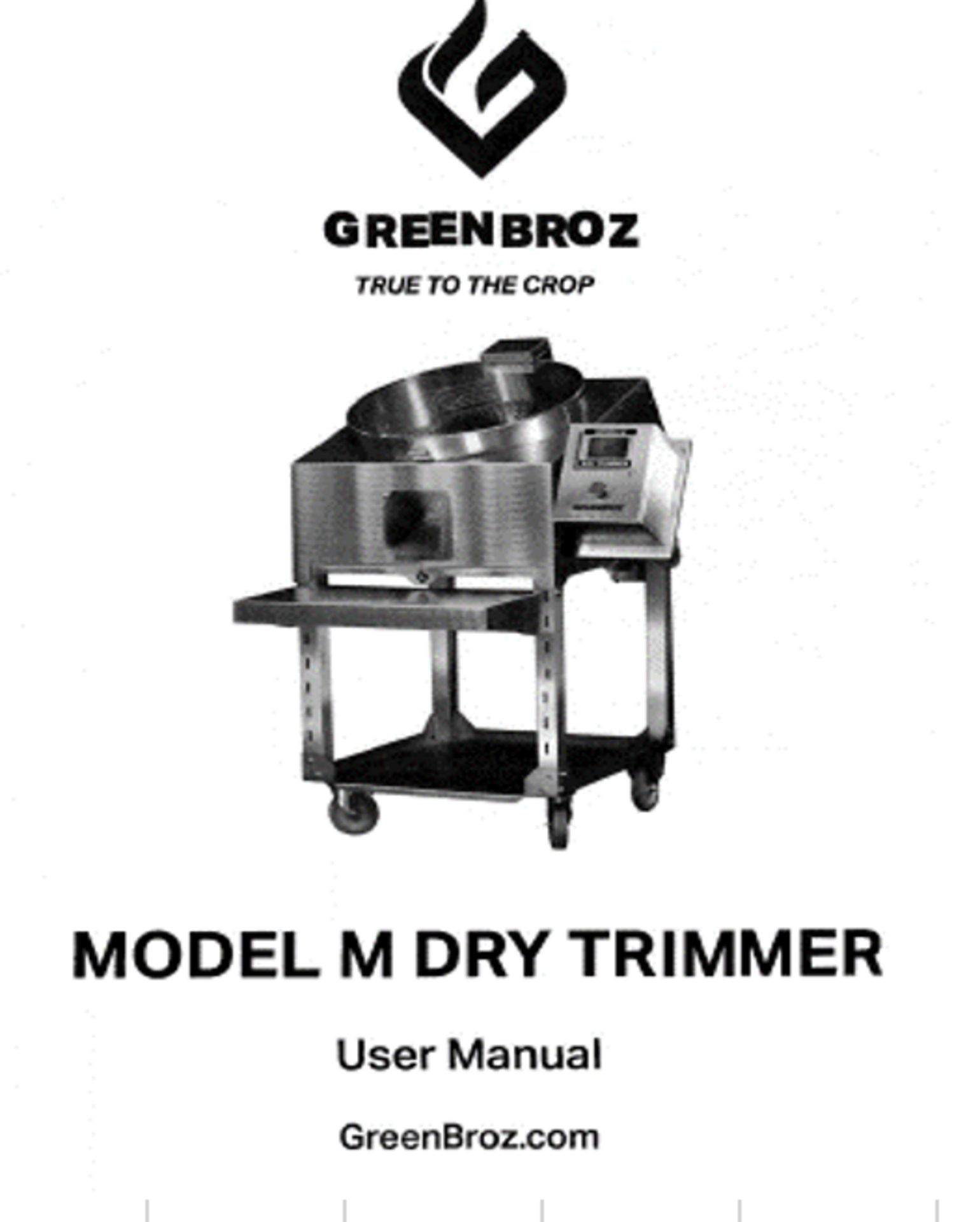 (Located in Leamington, ON, CA) Greenbroz Model M Dry Trimmer, Serial# 1190602751, Older Control Uni - Image 3 of 4