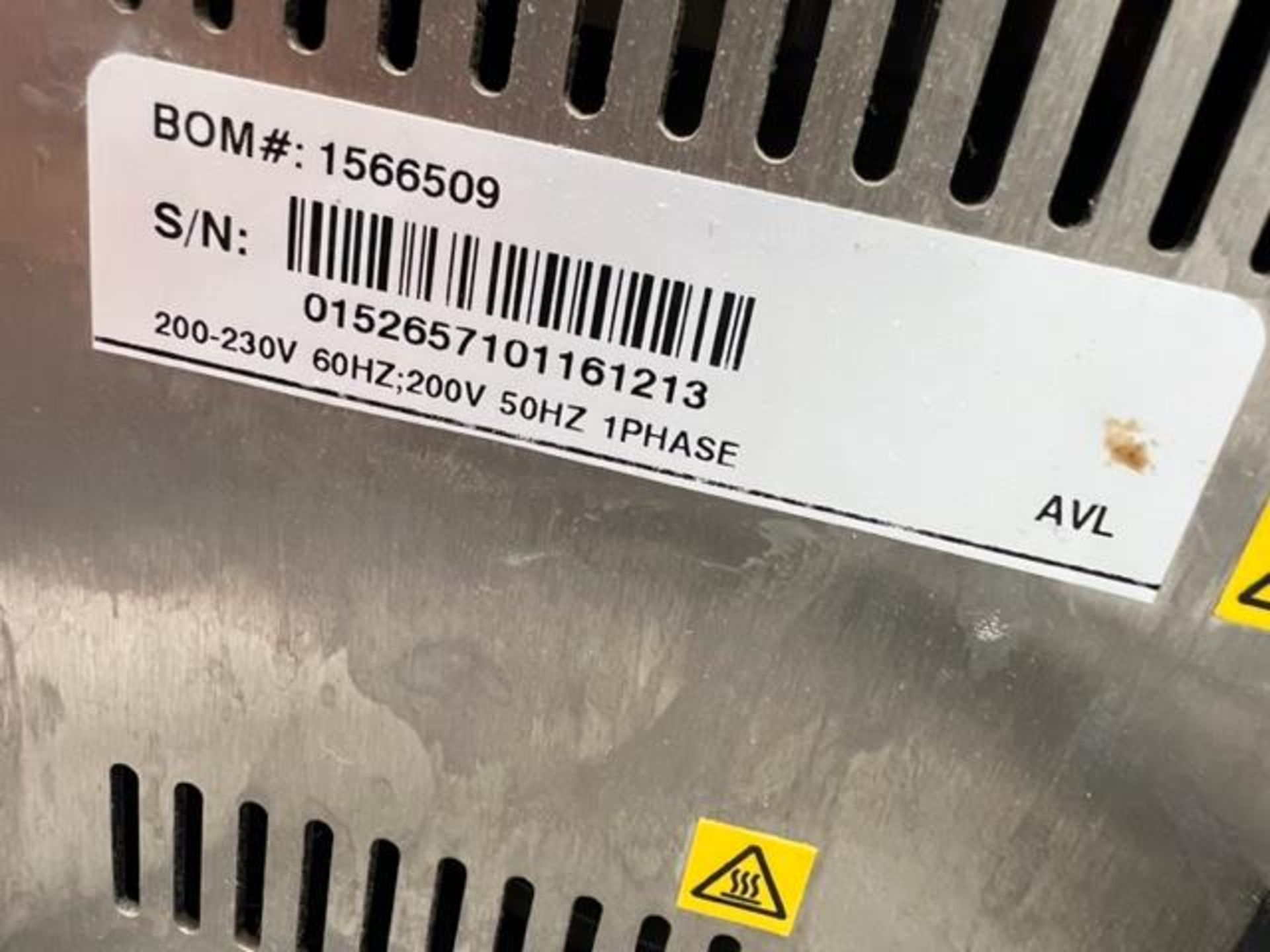 (Located in: Denver, CO) Thermal Scientific G50 - 220V 1 Phase Electric, BOM# 1566509 - Image 2 of 2