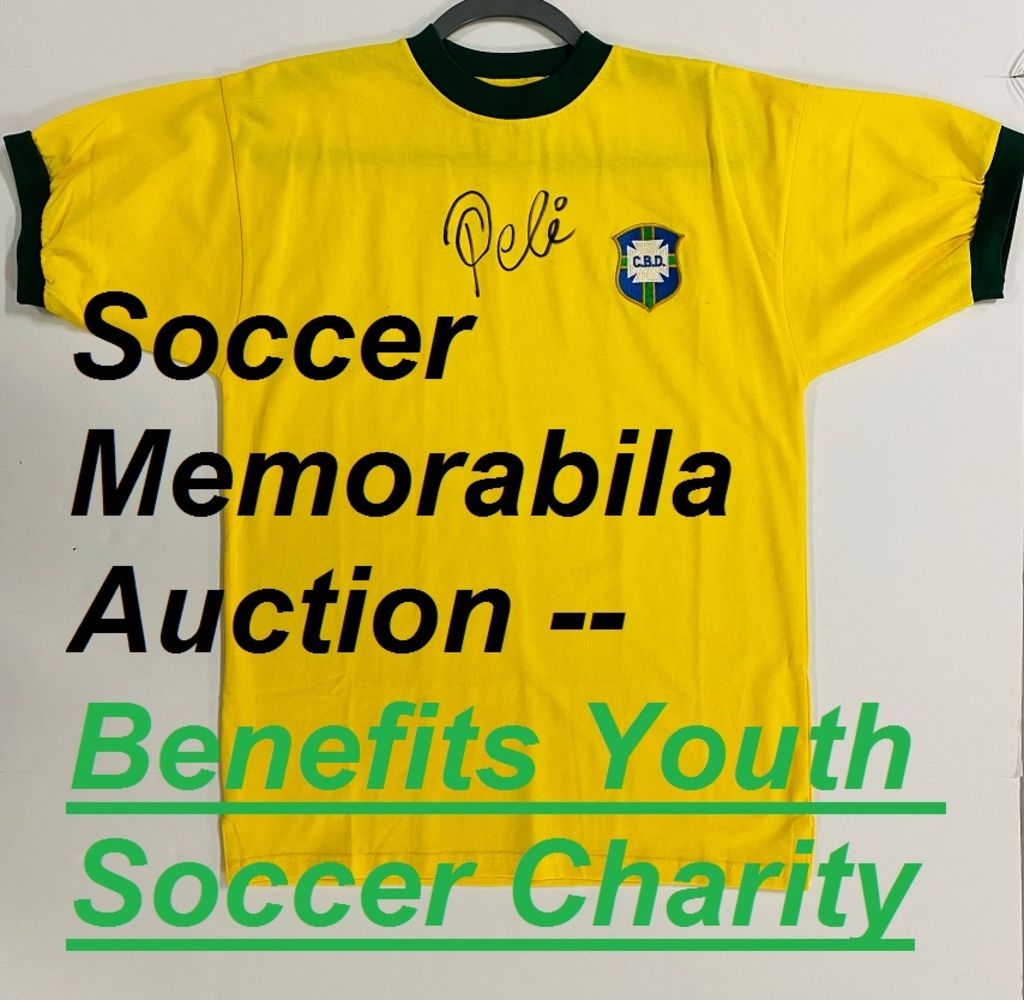 HUGE Professional Soccer Charity Memorabilia Online Auction -- Charleston, SC location