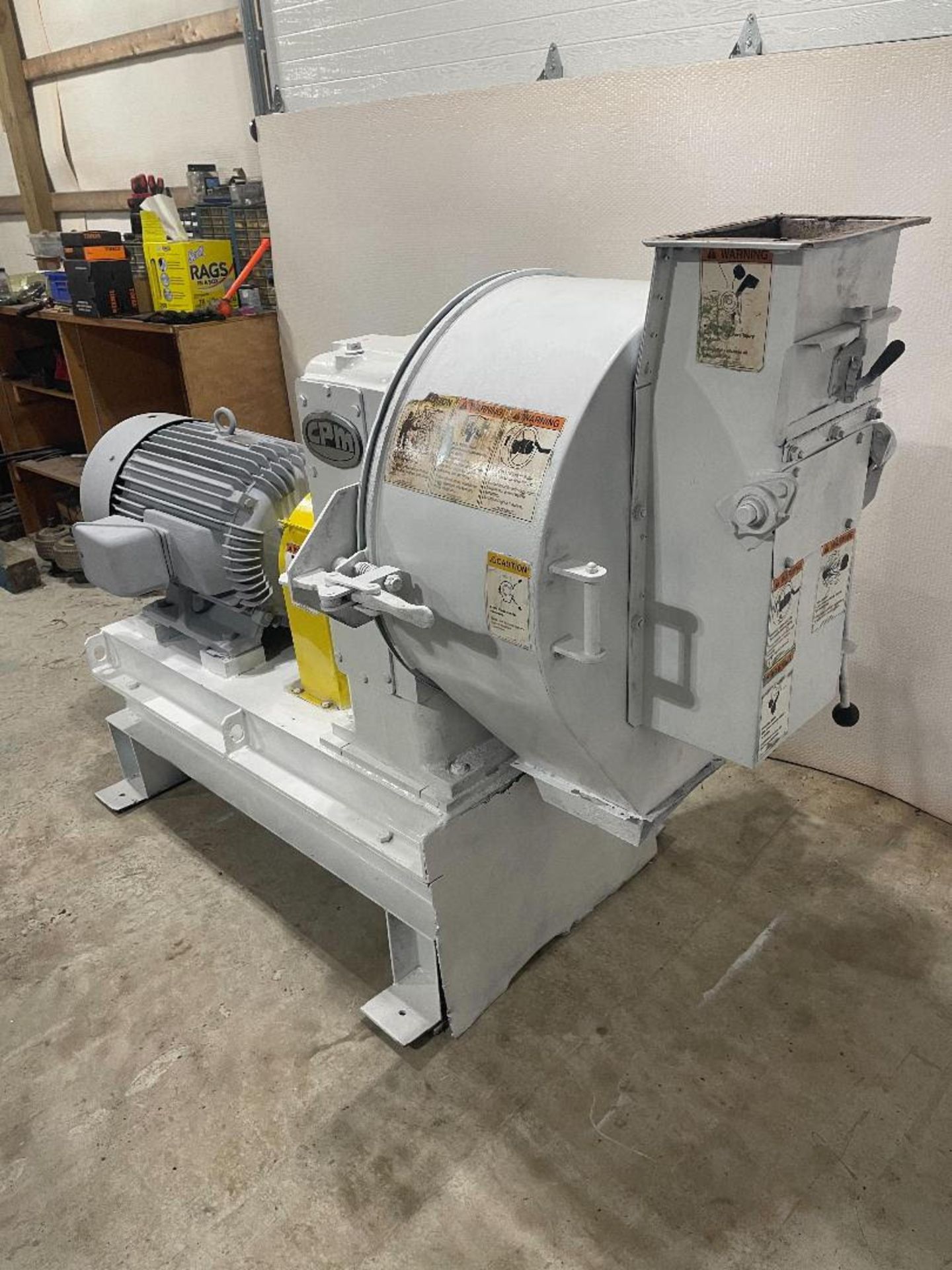 Located in Clare MI, CPM Pellet Mill 1116-4 Built in 1999 with: 100hp motor, - Image 6 of 6