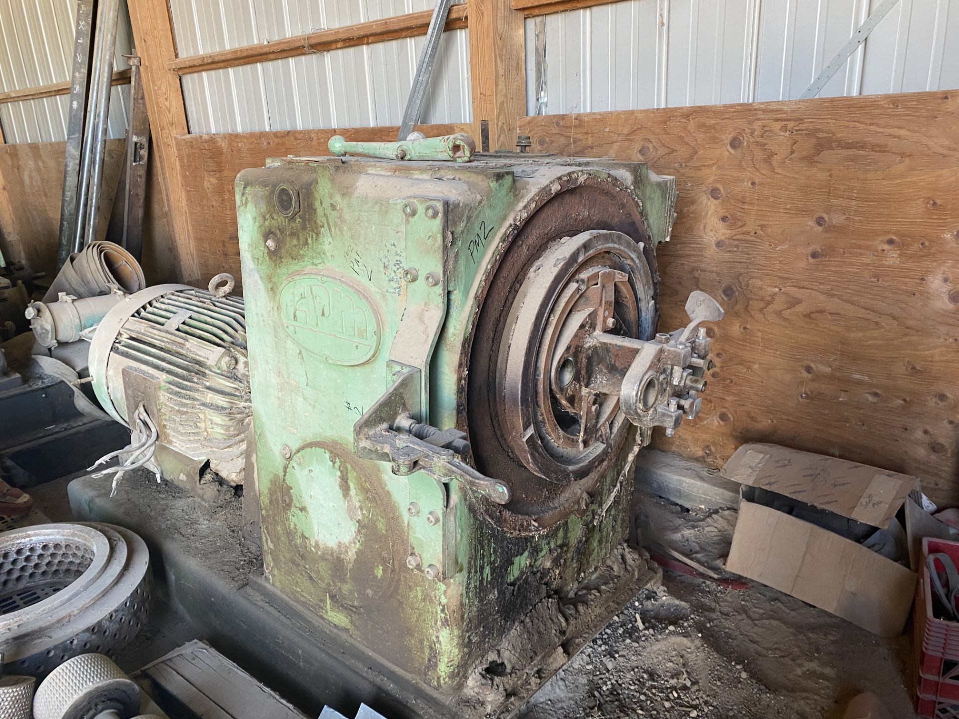 Located in Scott City, KS: Pellet Mill CPM DUAL SPEED, 150HP MOTOR 3 PHASE 480 V, 16 IN DIE 4 IN