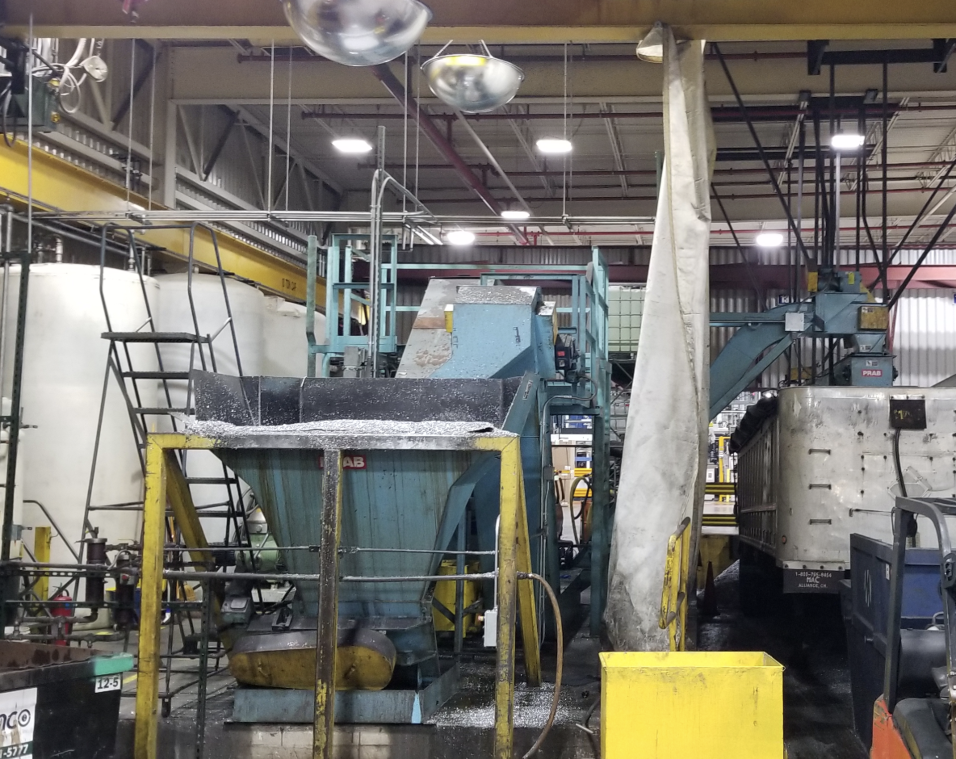 (Located in Zion, IL) Prab Used Chip Wringing System, Capacity approx 400lbs/hr of Aluminum Chips - Image 2 of 4