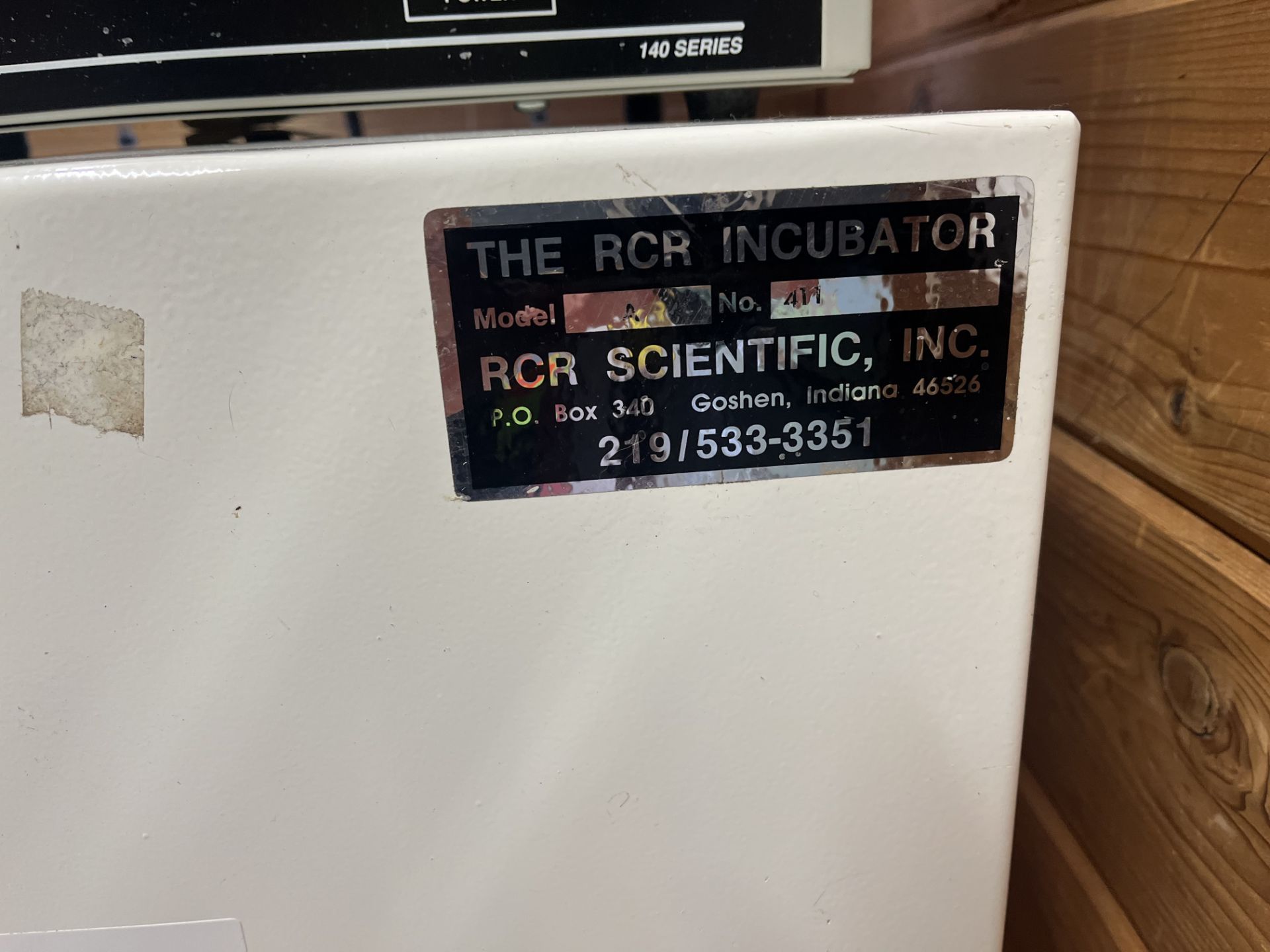 RCR Incubator, Model A411 - Image 4 of 7