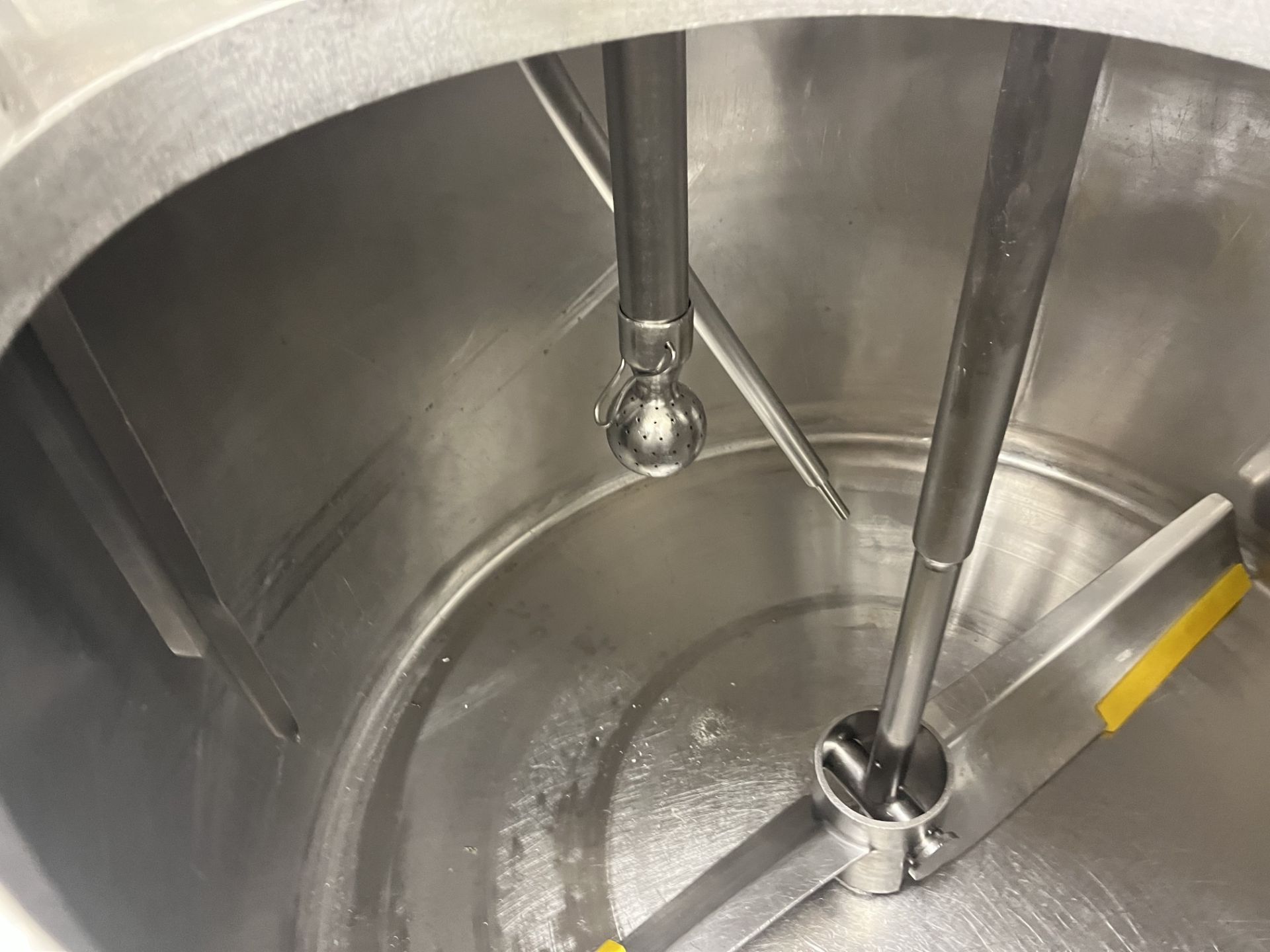 600L DeLaval Jacketed Tank with agitation - Image 12 of 19