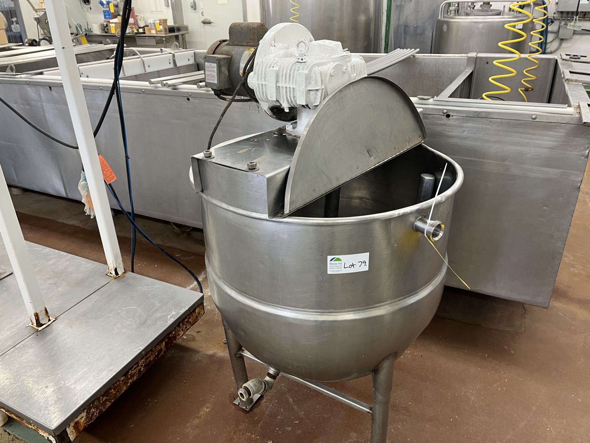 1956 200L Kettle, CRN 7013.5, Serial 2582, MWP 60PSI, 304SS