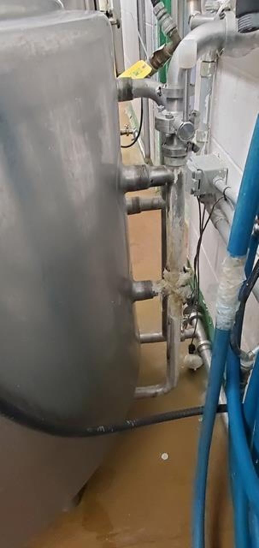 600L DeLaval Jacketed Tank with agitation - Image 3 of 19