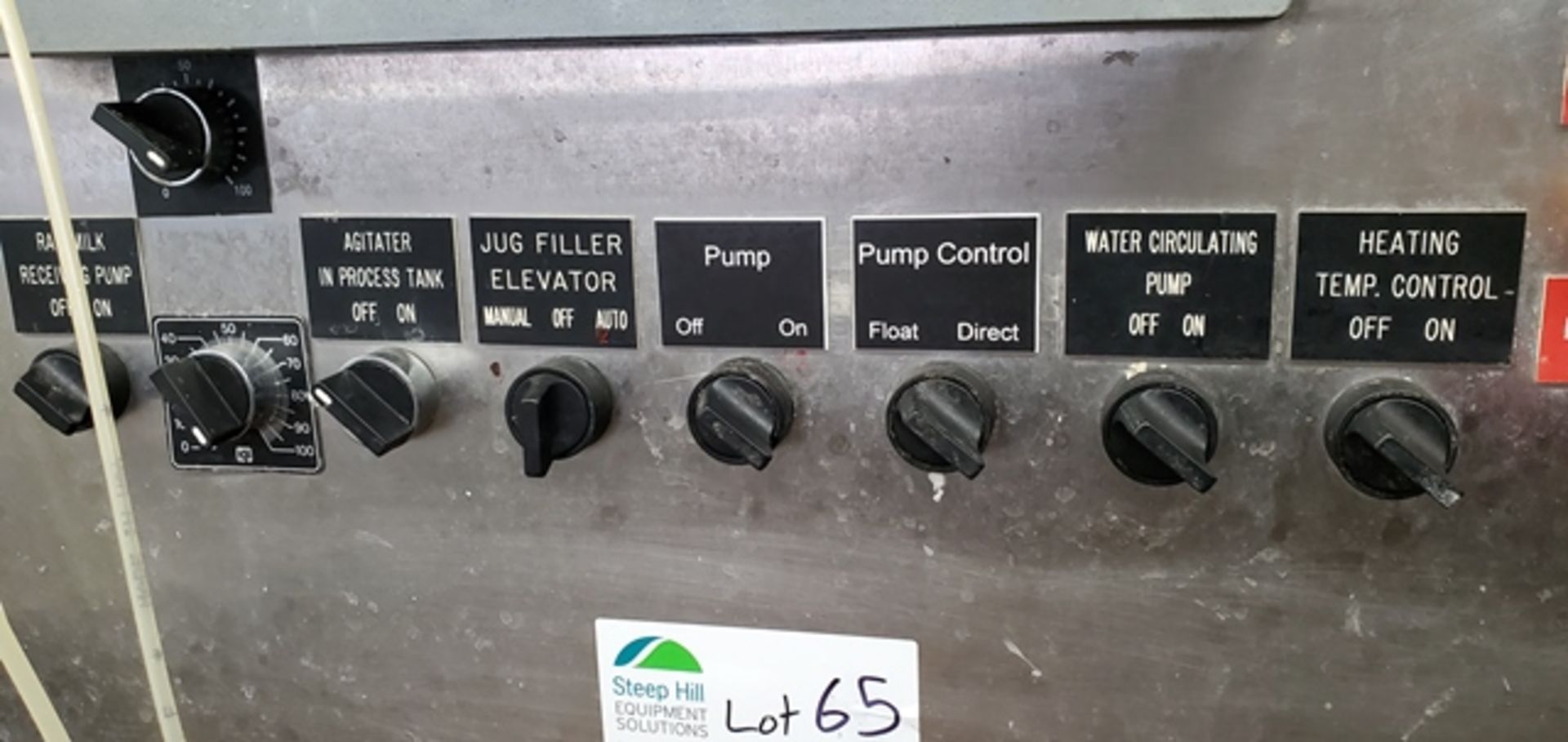 Control Panel With Temperature Recorder Chart, Custom Built by DELC - Image 3 of 9