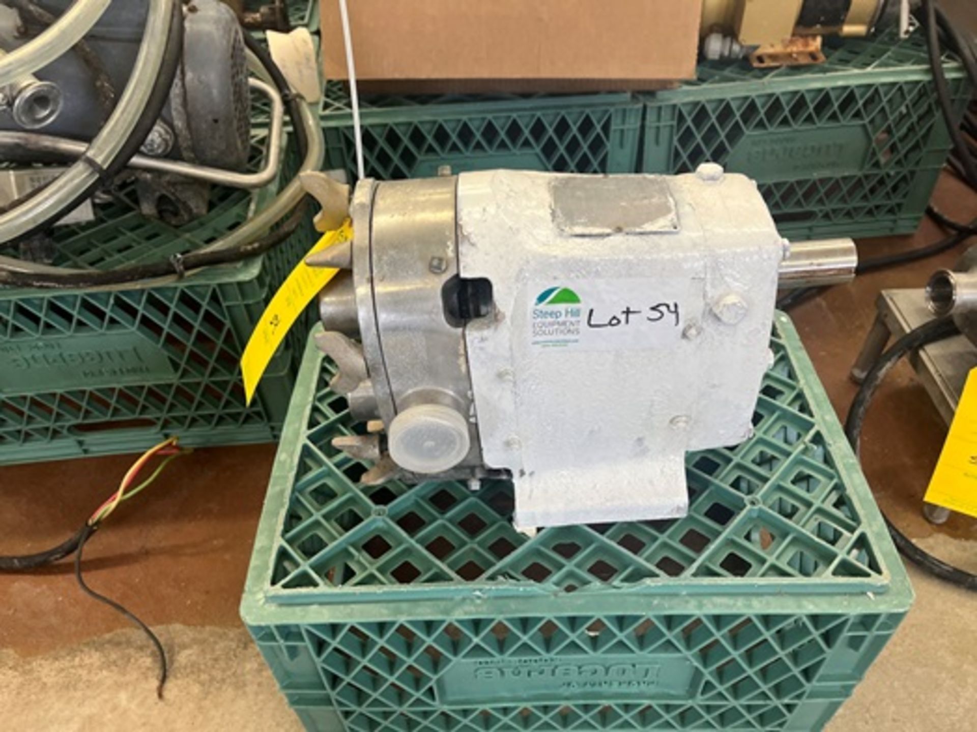 Waukesha Size 30 Positive Displacement Pump, 1.5" in and out, Serial 1289 SS, no motor