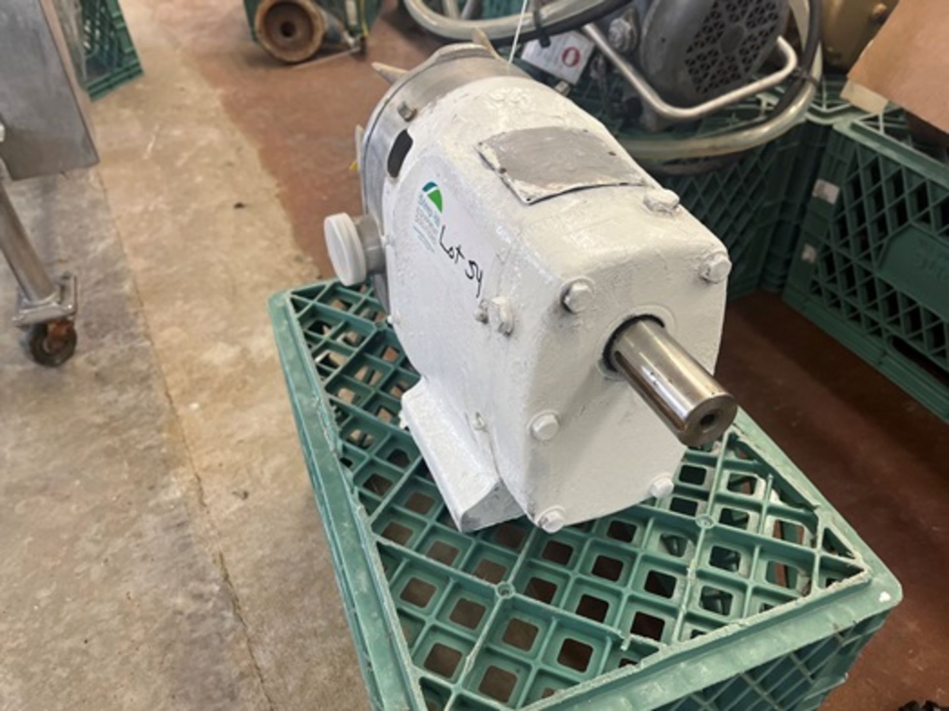 Waukesha Size 30 Positive Displacement Pump, 1.5" in and out, Serial 1289 SS, no motor - Image 6 of 9