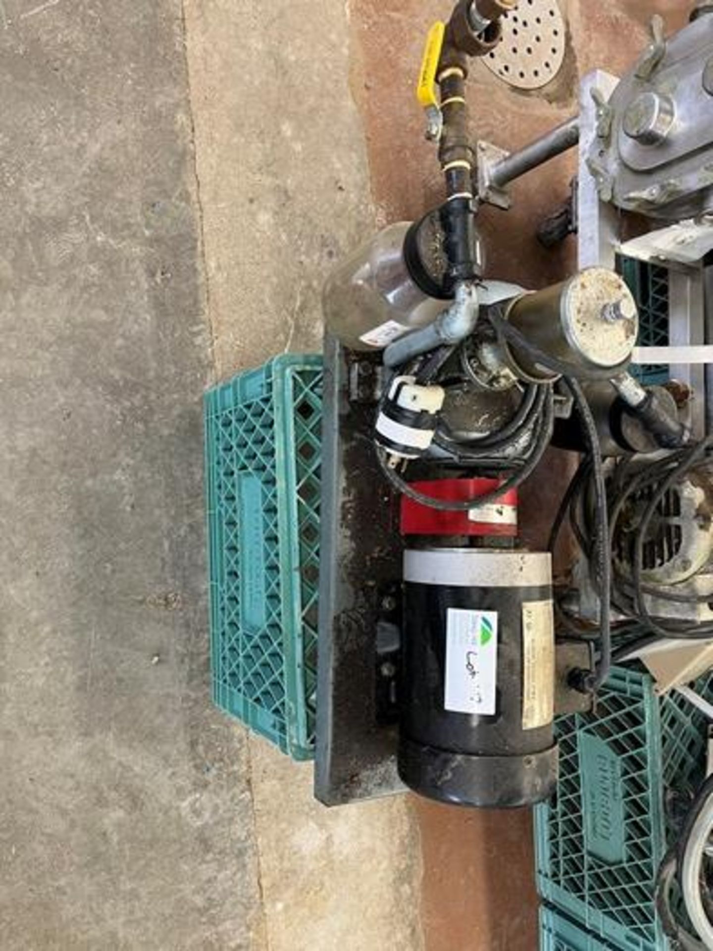 Gast Vacuum Pump with 1/2HP Worldwide Electric Motor - Image 6 of 12