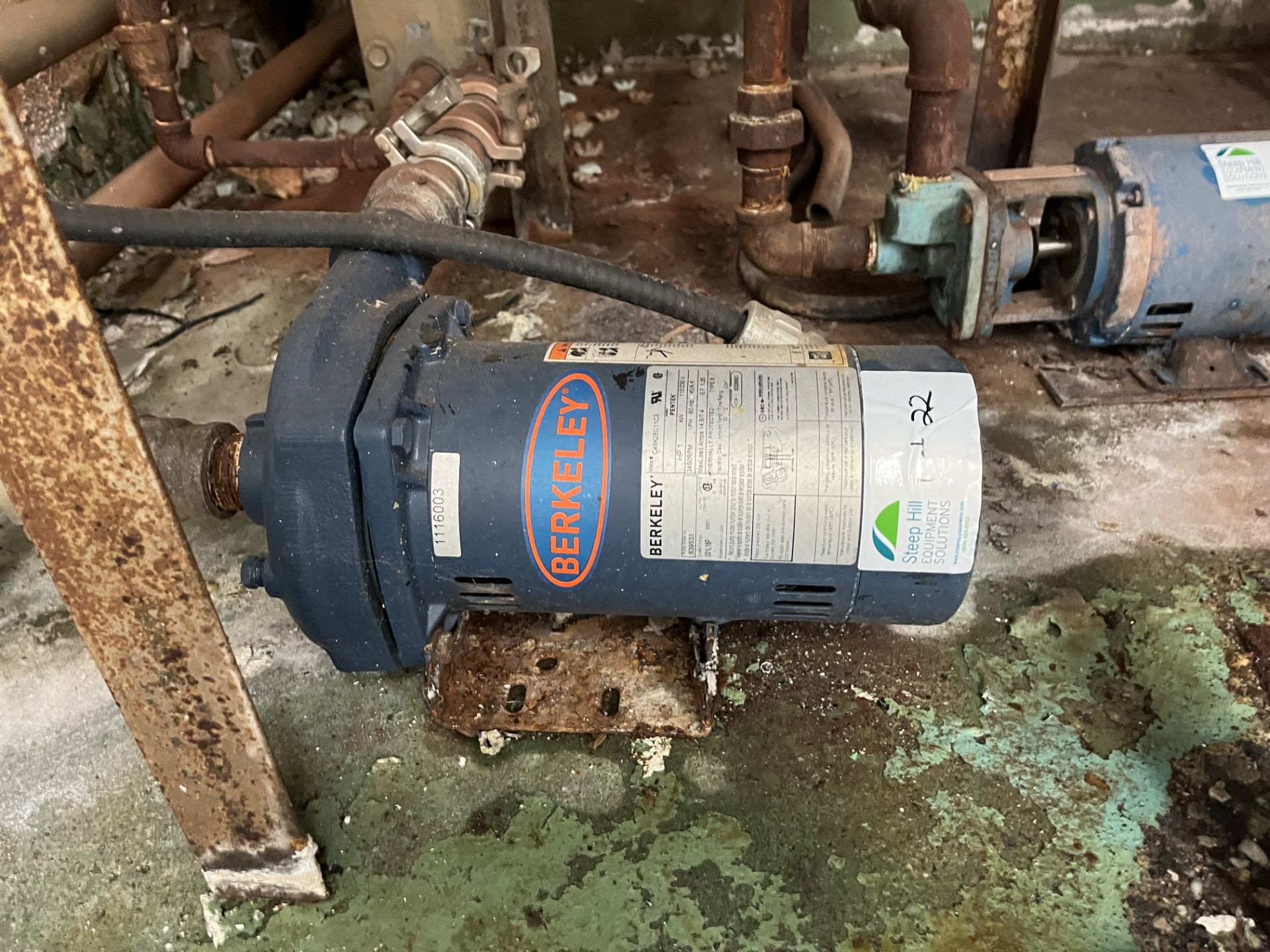 Berkeley Water Circulation Pump, 1HP