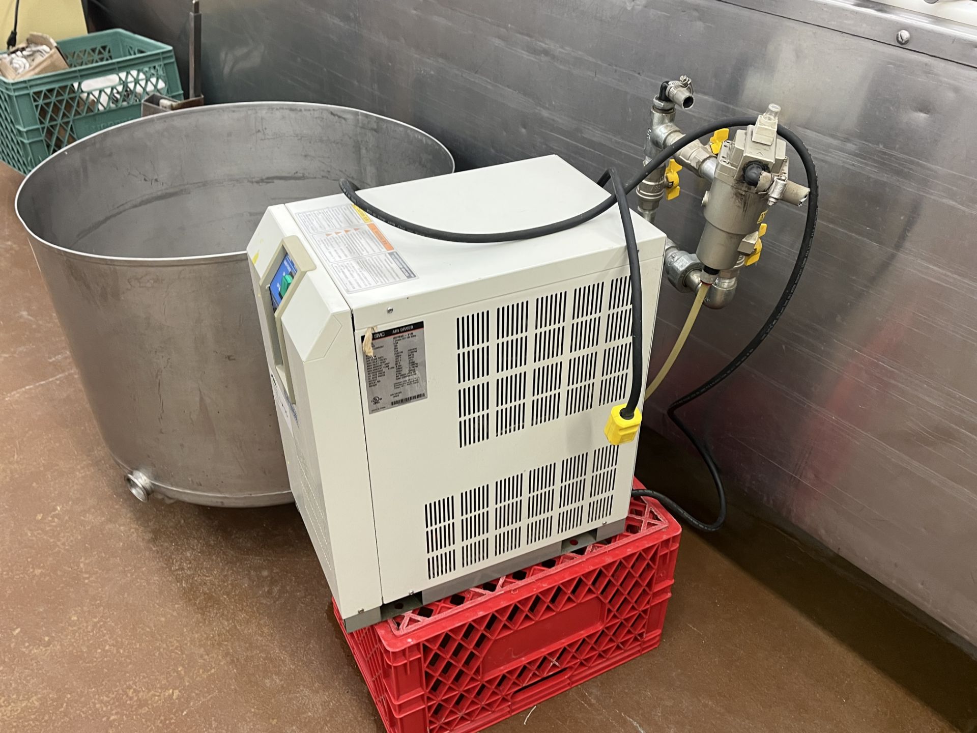 SMC Air Dryer Model ADFB65E-11N, Serial MP 0093C, 25SCFM - Image 2 of 9