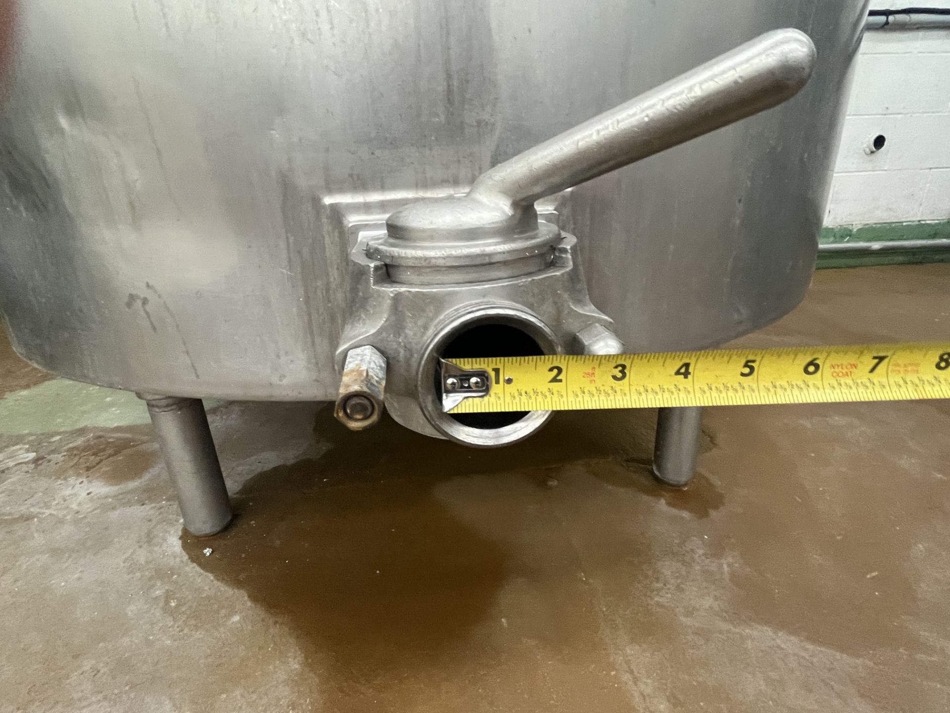 600L DeLaval Jacketed Tank with agitation - Image 9 of 19