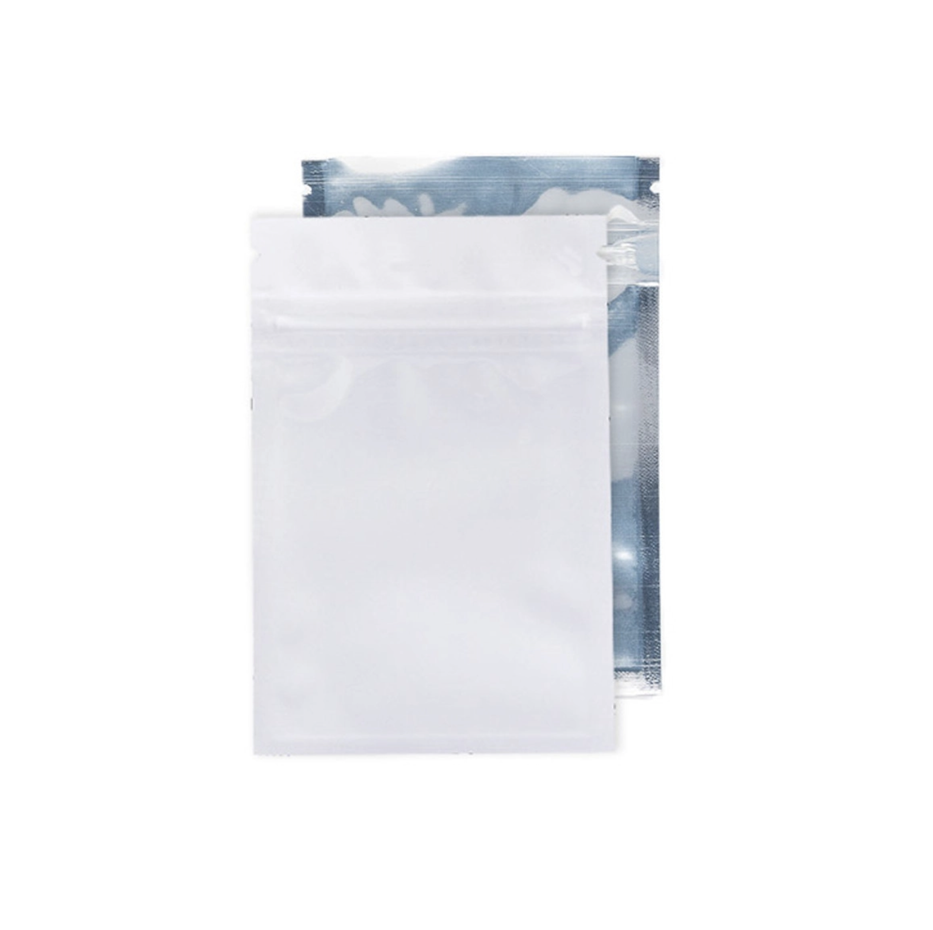 1g Barrier Bags White/Clear (Aprox Qty 120,000; 1 Pallet)
