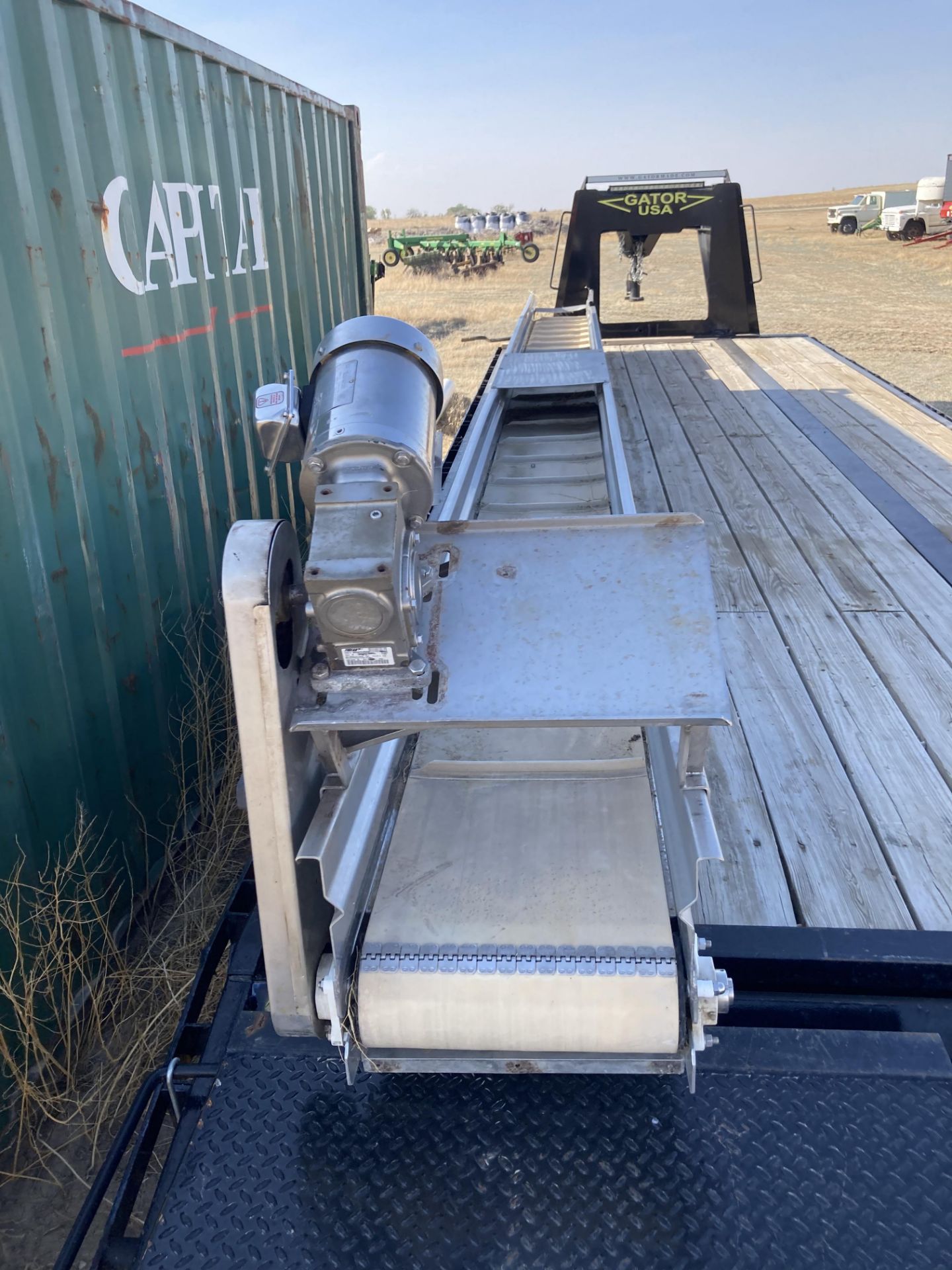 (Located in McClave, CO) 16” x 24’ Stainless Steel Conveyor, Three Phase - Image 3 of 4