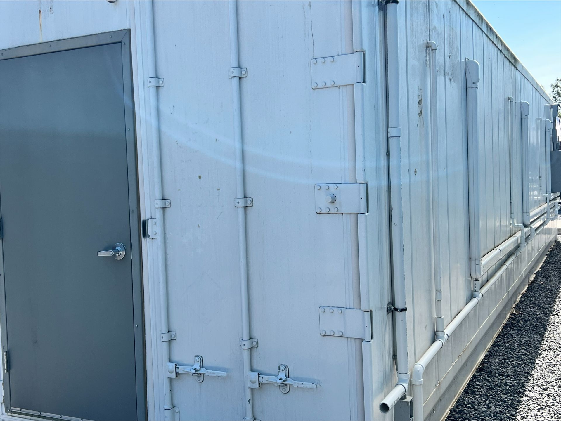 (Located in Waterfall, PA) 40 ft High Cube Insulated Food Grade Grow Container, Outside Dims 40' X - Image 4 of 10