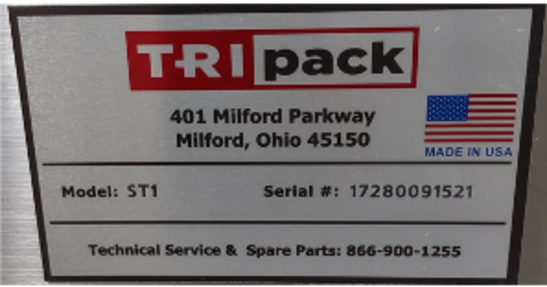 (Located in Evart, MI) TriPack Beverage Line Conveyor Sterilizer Assembly (2 Conveyors, 1 - Image 2 of 2
