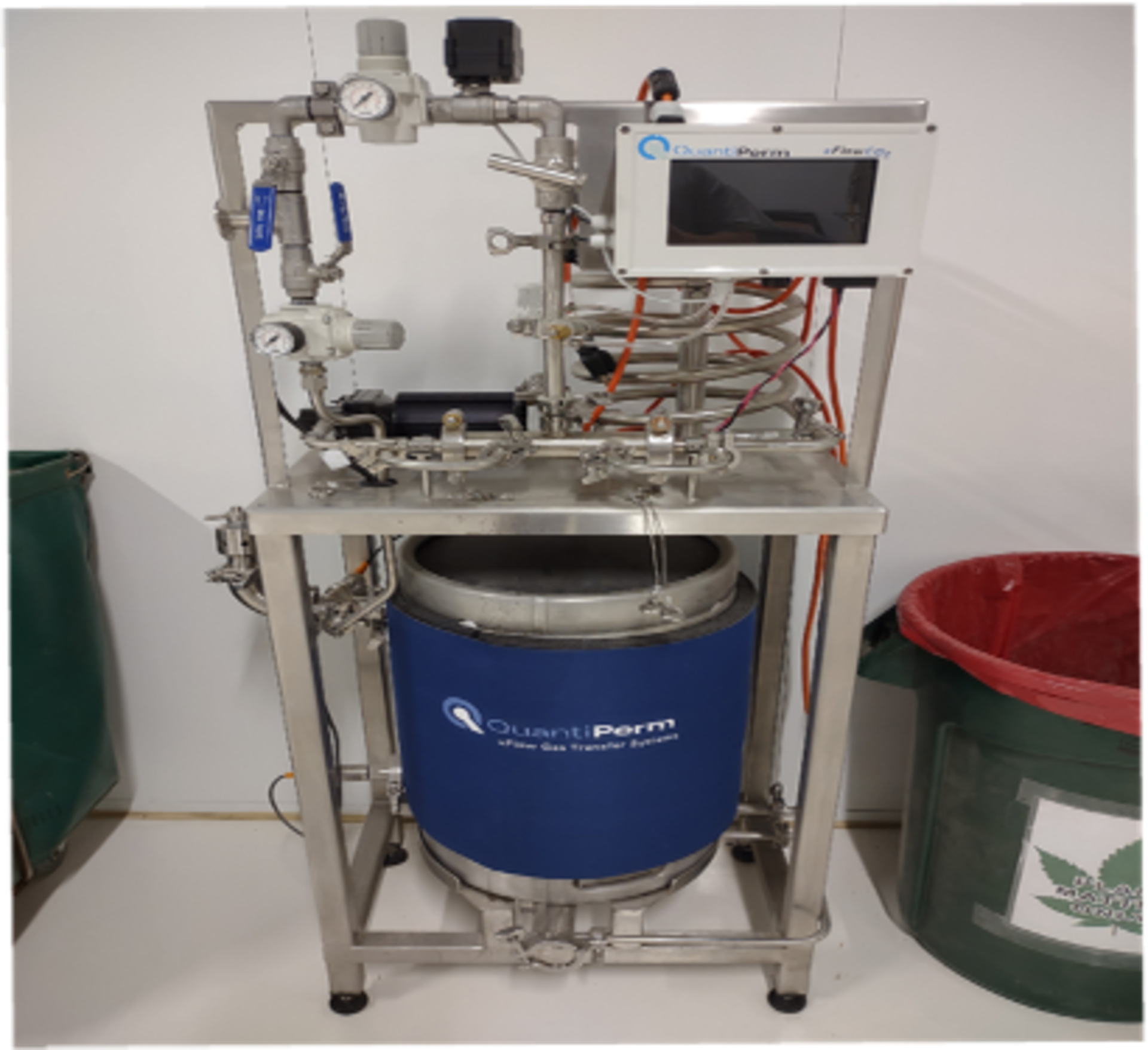 (Located in Evart, MI) QuantiPerm CO2 Infuser For Beverage Line