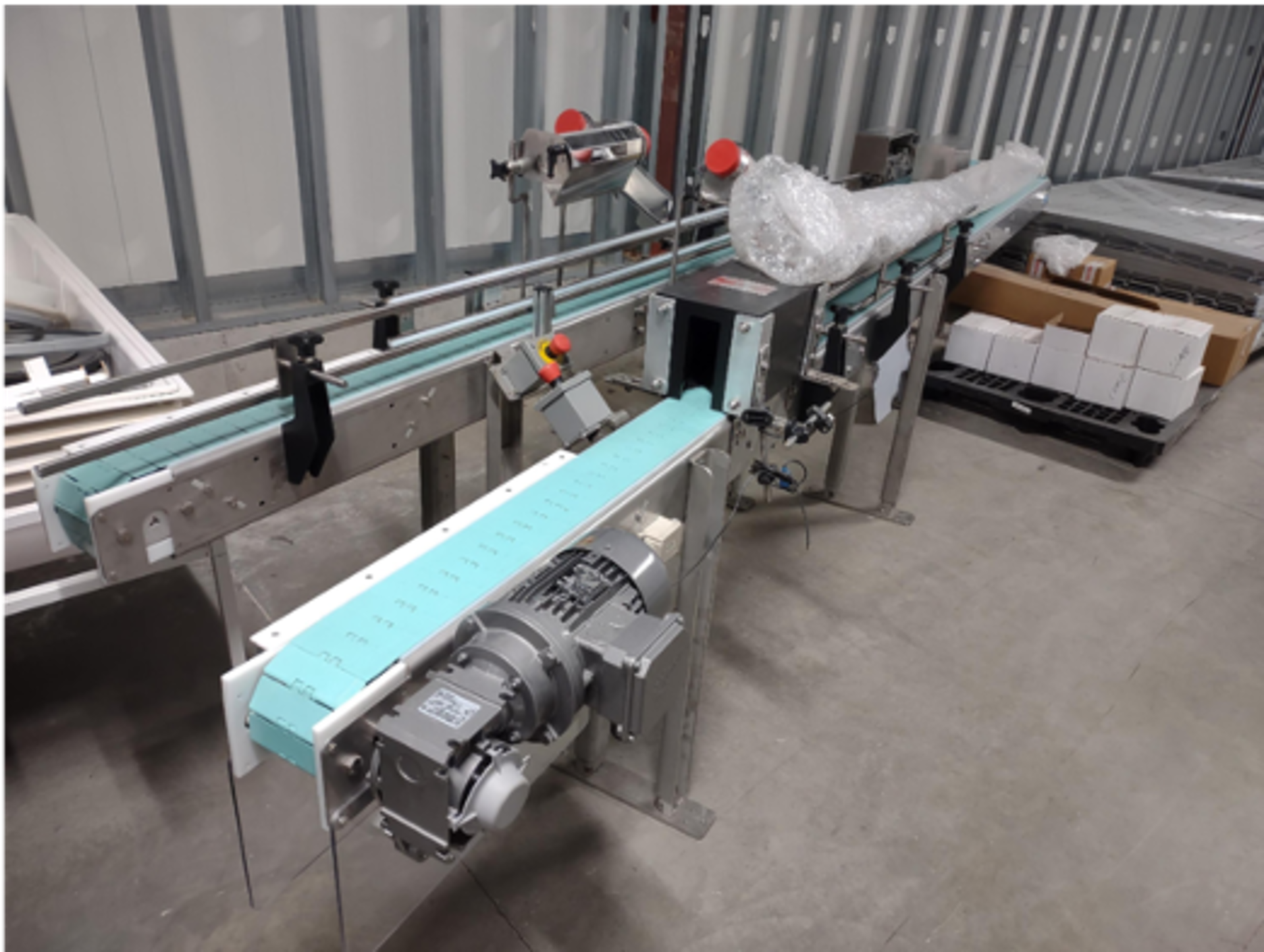 (Located in Evart, MI) TriPack Beverage Line Conveyor Sterilizer Assembly (2 Conveyors, 1
