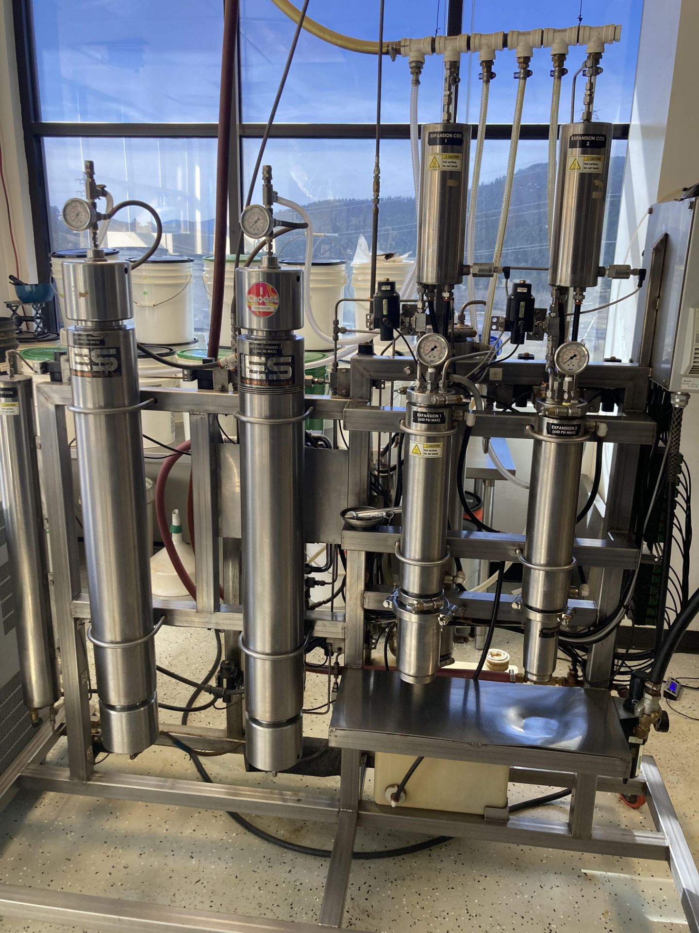(Located in Evergreen, CO) Supercritical Pneumatic 10L CO2 Extractor w/ Chiller - Bild 2 aus 5