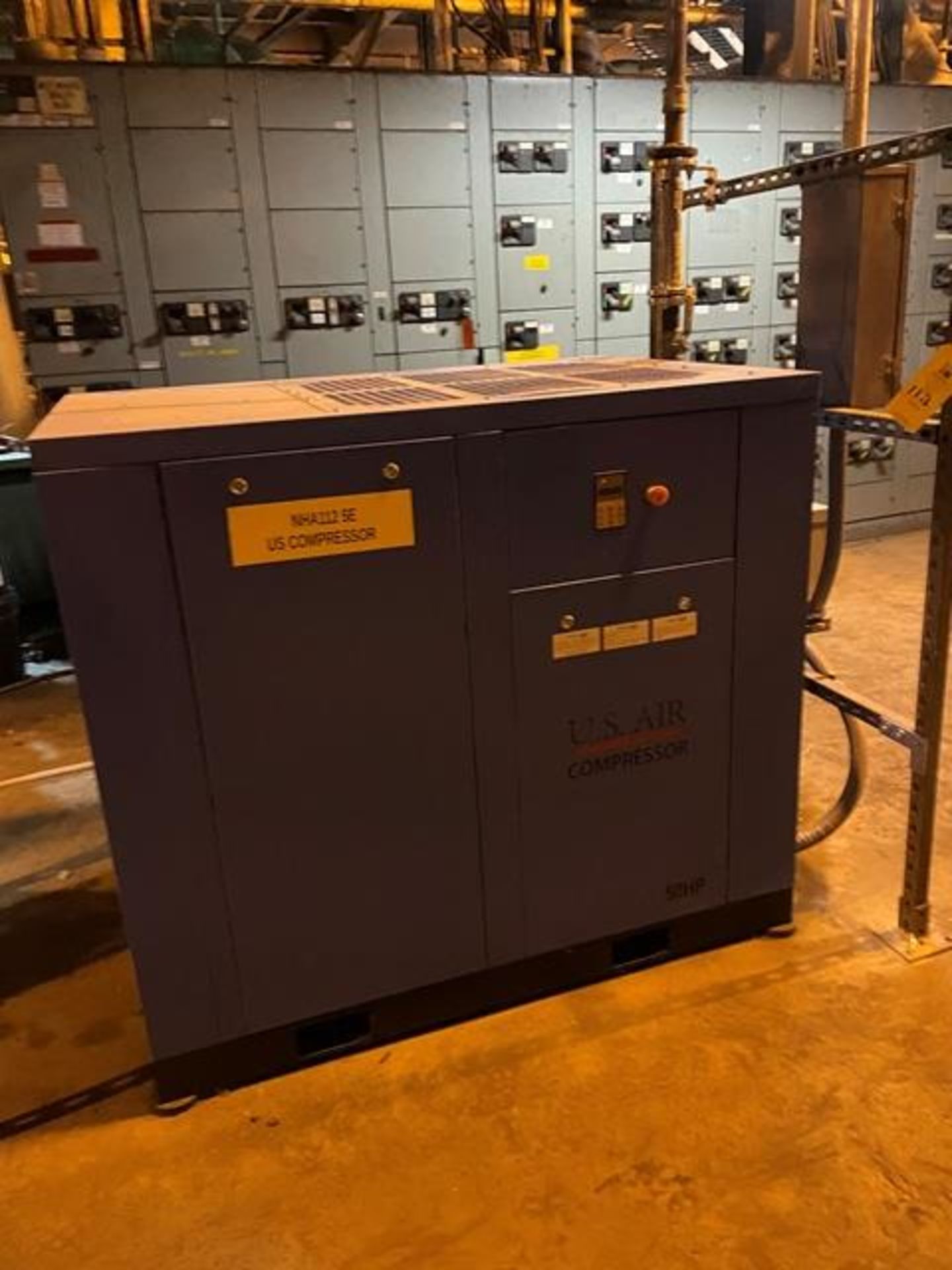 2022 US Model #US50/DI5 Rotary Screw Air Compressor, 50 HP Motor (Zero Hours), Rigging Fee - $800 - Image 3 of 3