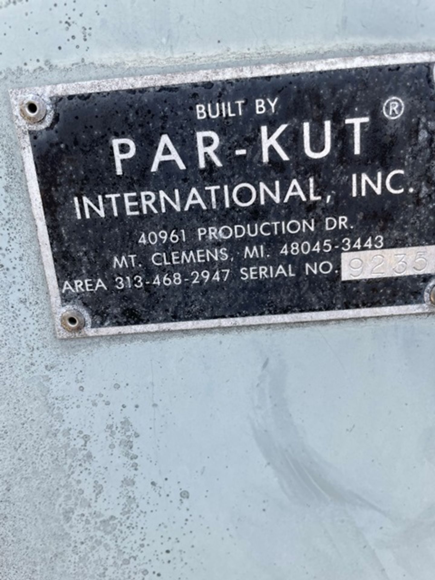 Par-Kut International Single Door, 4' x 6' x 7', Includes Contents, Liquid Control Meters - Image 2 of 6