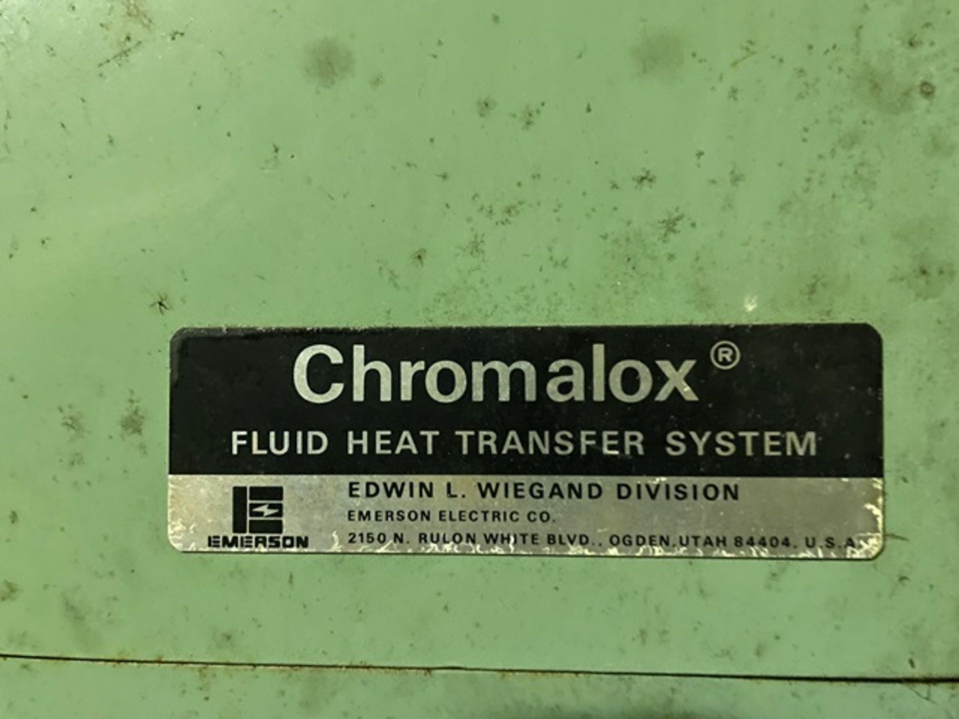Chromolax Fluid Heat Transfer System, ID #1 Hot Oil Package - Image 3 of 3