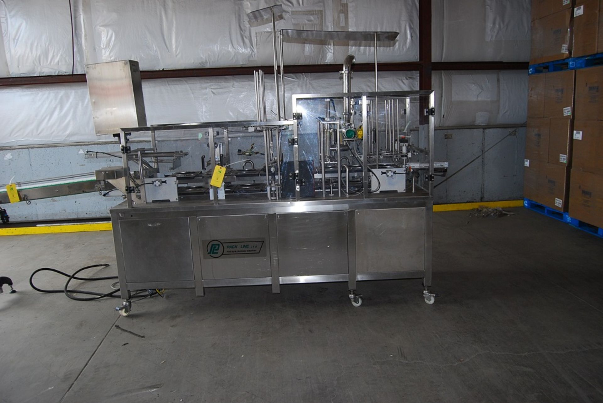 Pack Line Filling & Sealing Machine, Model: PXG2, SN: PL700324, Come with 5' long x 6" wide discharg - Image 2 of 10