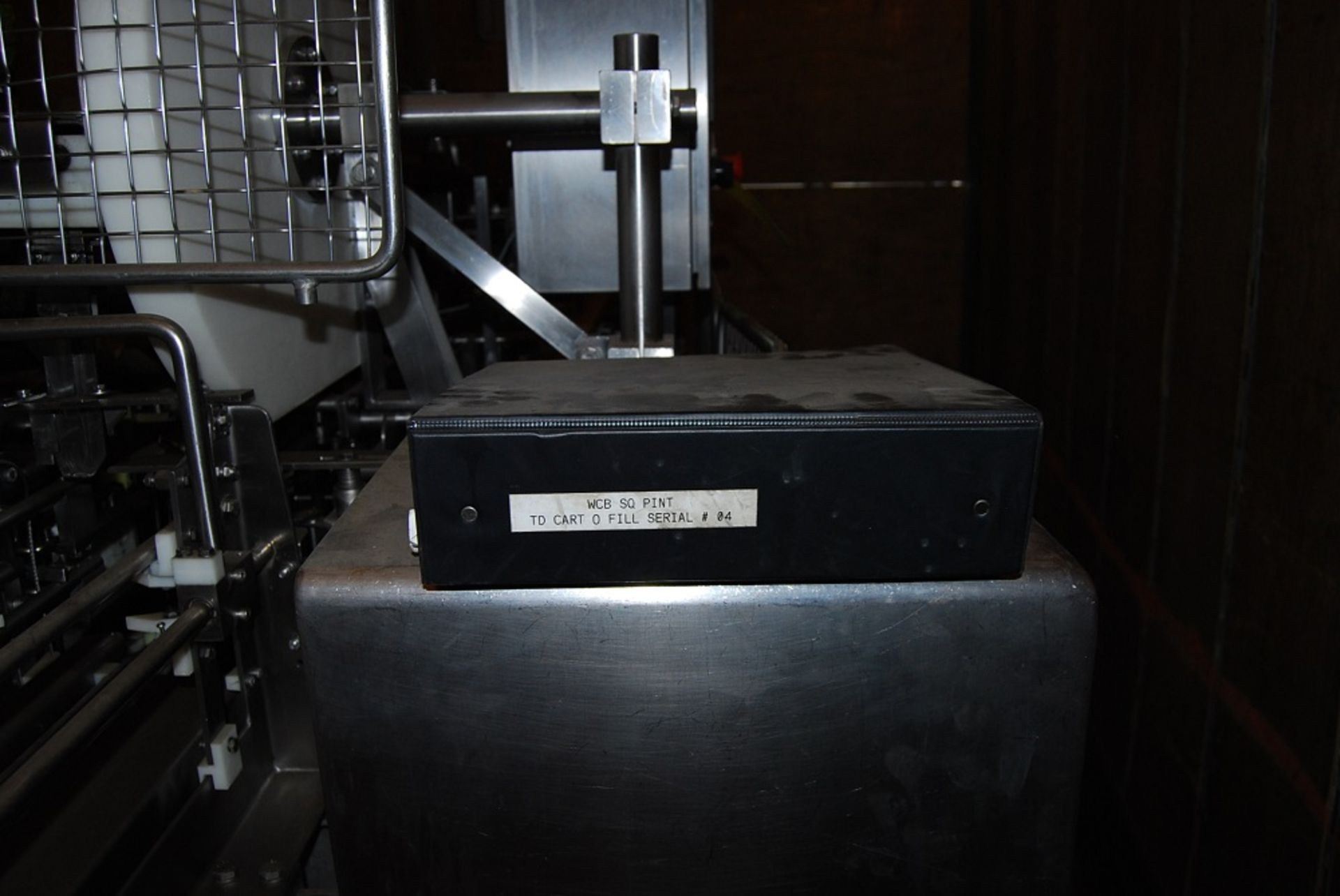 WCB Ice Cream Machine, Type: Cart-O-Fill, No. 406529-04, Year 2001, Set up for Square pints Foot pr - Image 9 of 18