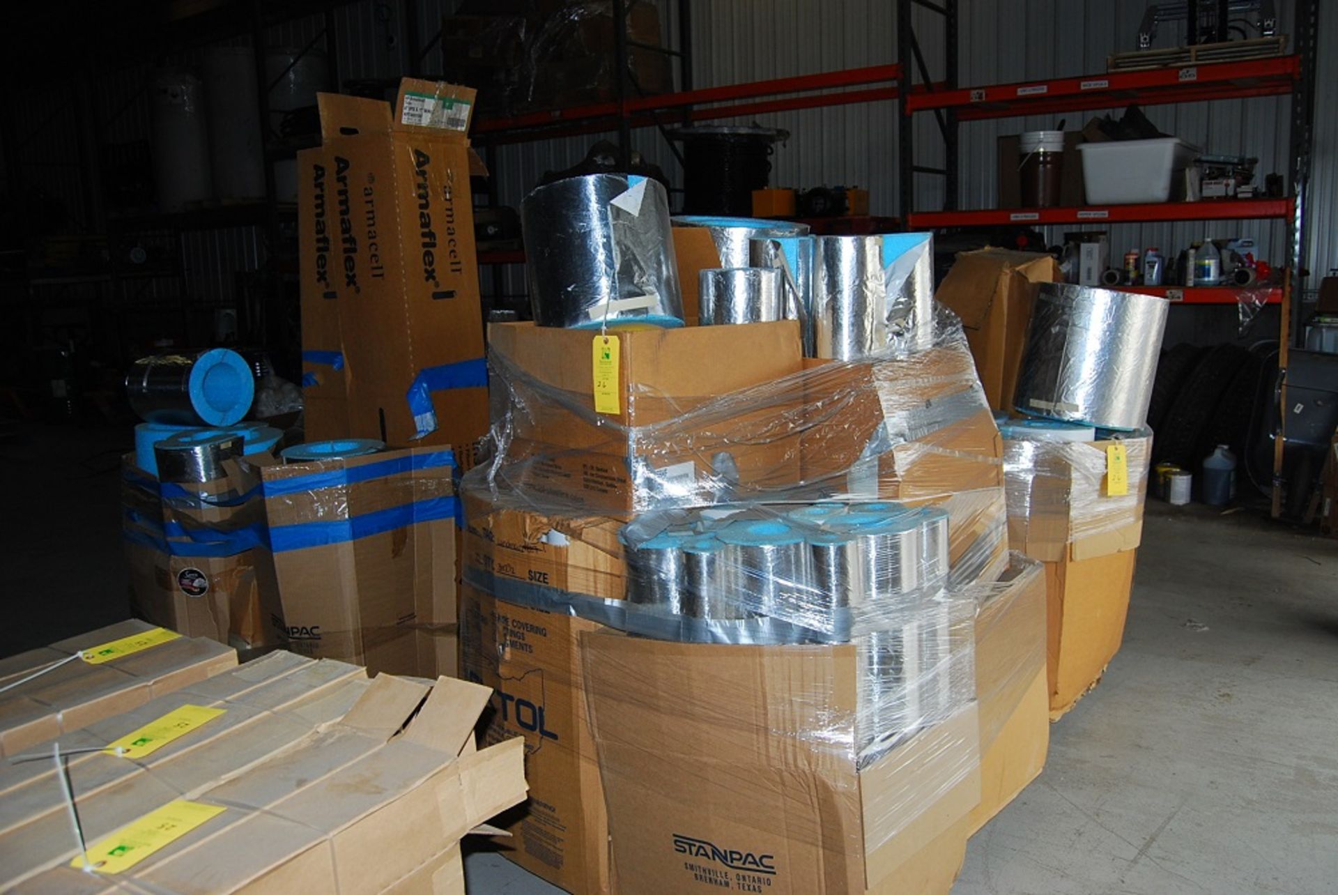 Pallets Of Miscellaneous Size Of Pipe Insallation - Image 8 of 9