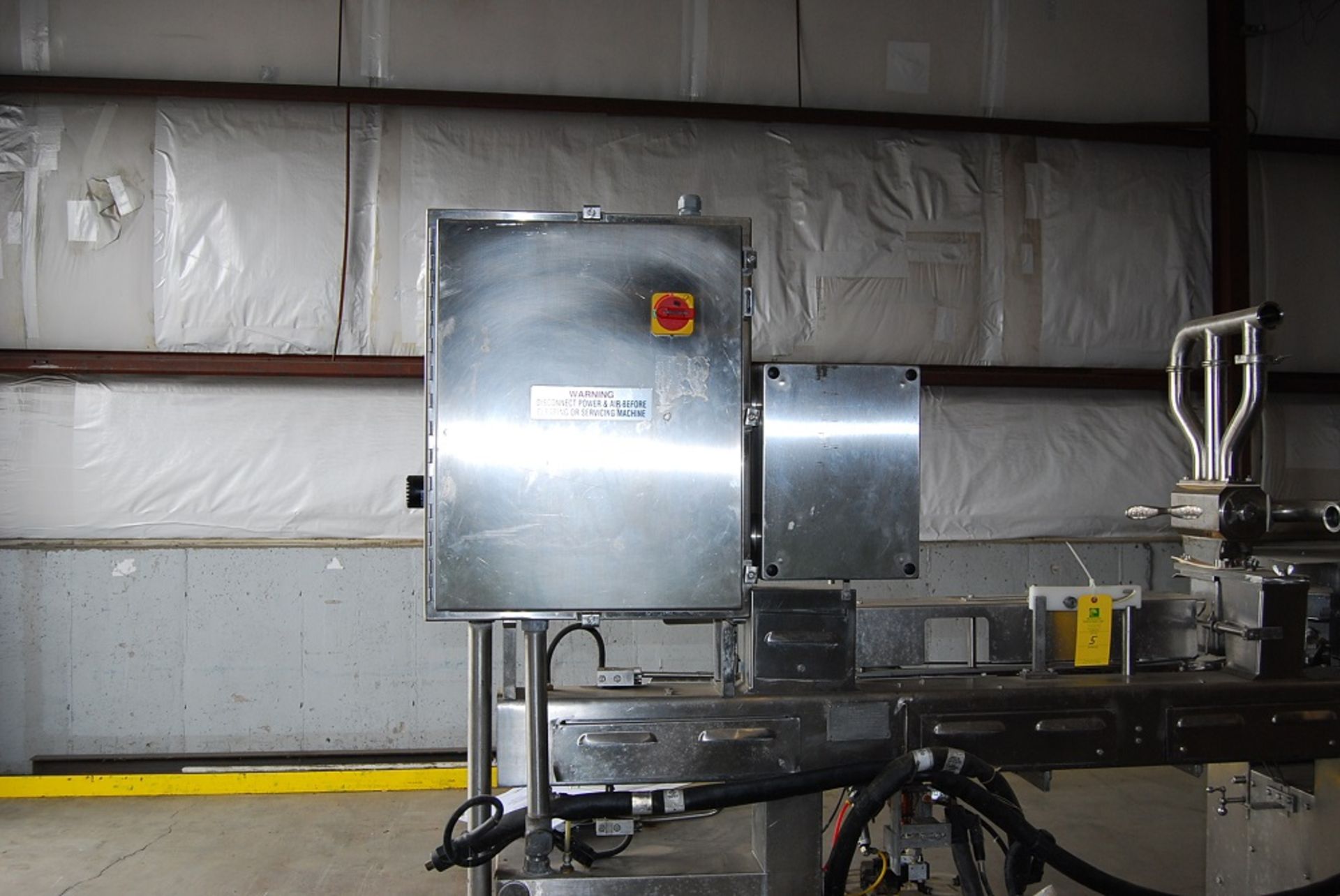 Waukesha Cherry Burrell Ice Cream Filler, Model: 588, SN: 109701, Good running Condition, set up for - Image 2 of 10