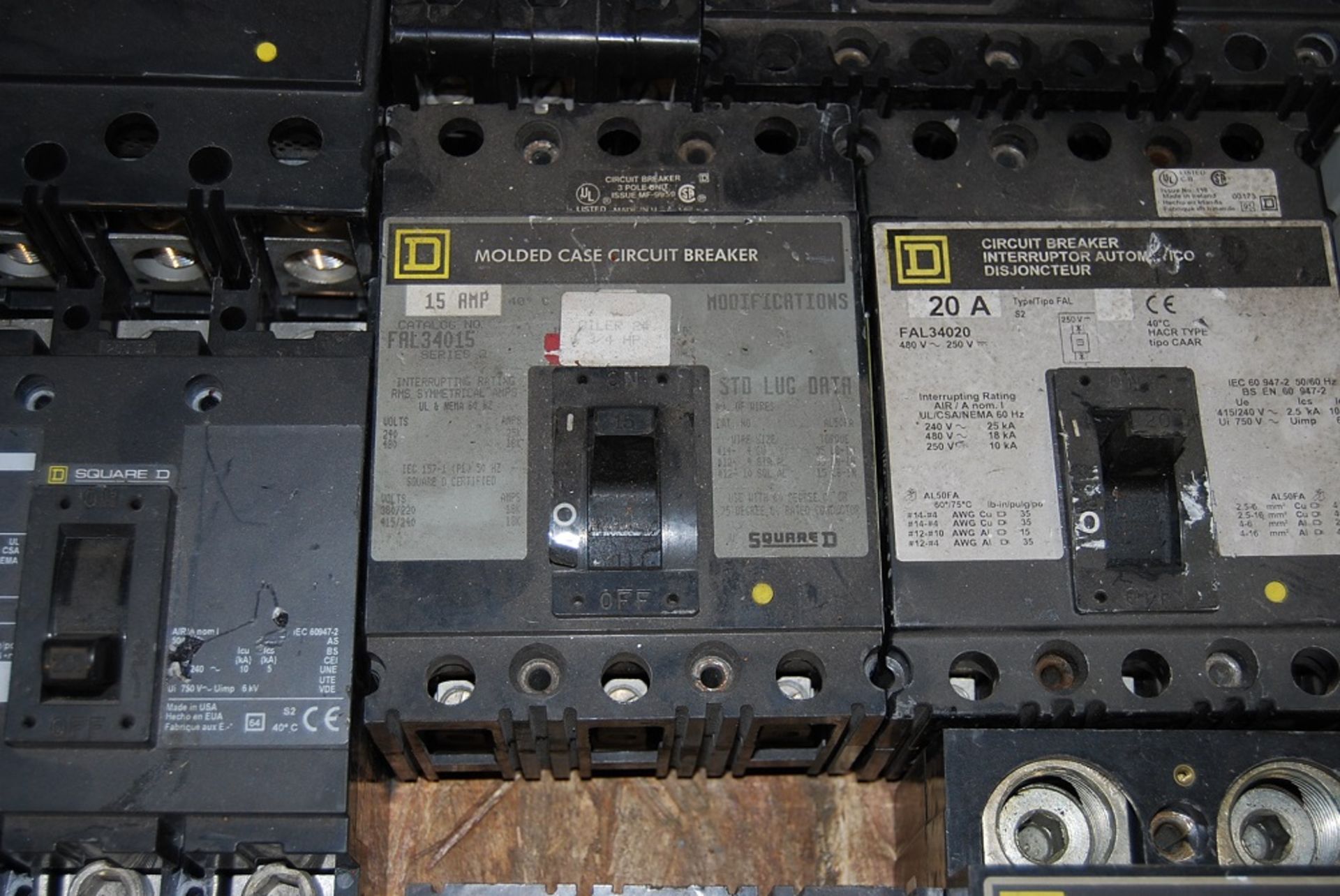 Assorted Circuit Breakers (11) total - Image 8 of 13