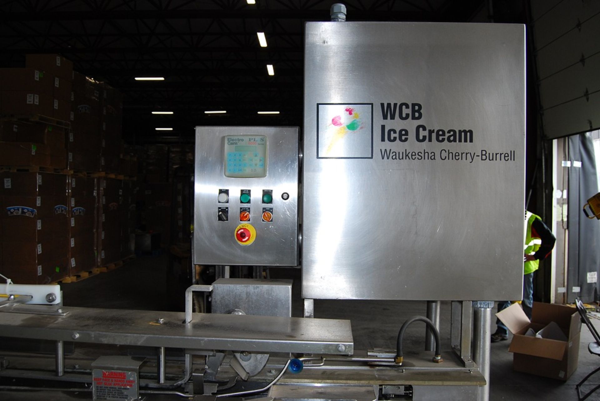 Waukesha Cherry Burrell Ice Cream Filler, Model: 588, SN: 109701, Good running Condition, set up for - Image 6 of 10