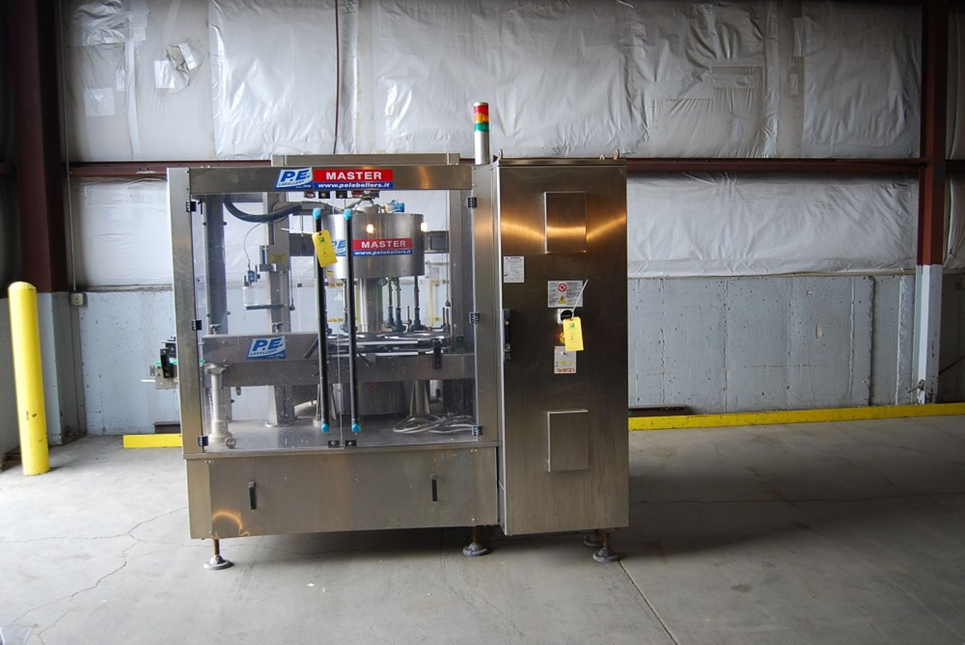 PE Labeler, Model: Master M-S 540/6T/2S-2E. SN: Y271011390 480 Volts, 3 Phase 60 HZ, MFG: 2013 Foot - Image 2 of 25