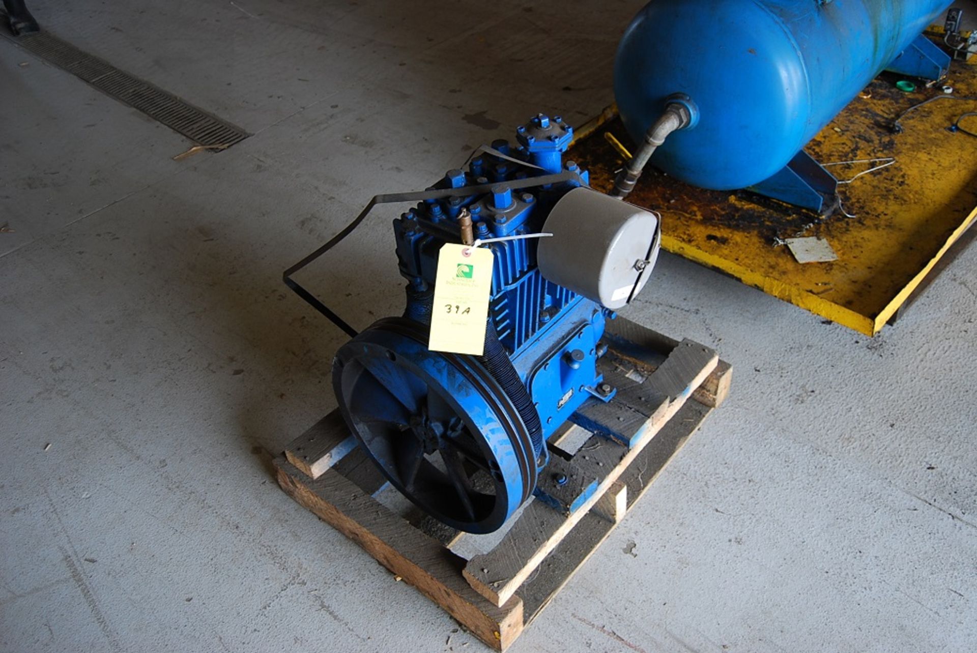 Spare 25 HP pump, Model: 325 18, SN: 273207 L, Pallet: 32" x 22" x 31" tall