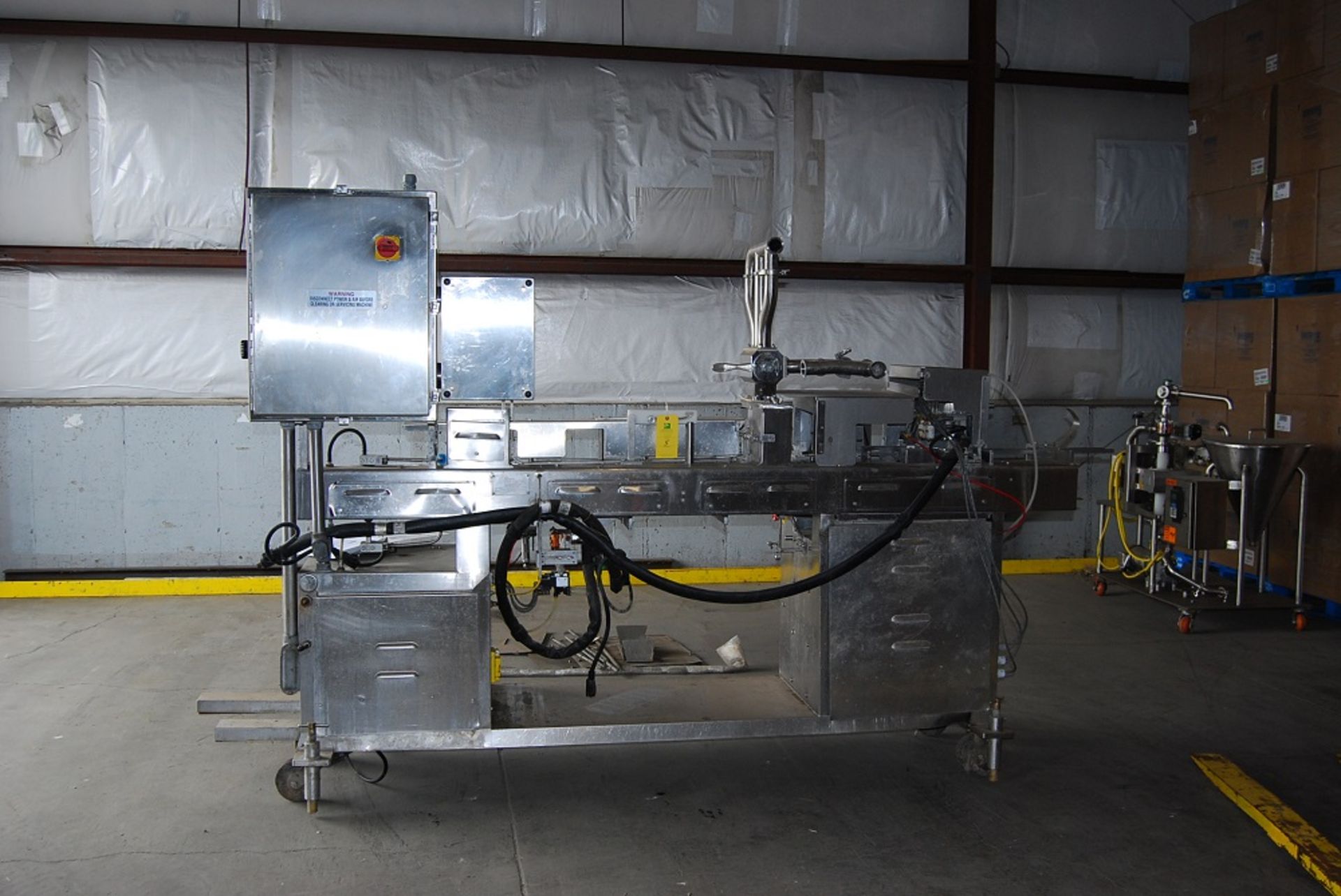 Waukesha Cherry Burrell Ice Cream Filler, Model: 588, SN: 109701, Good running Condition, set up for