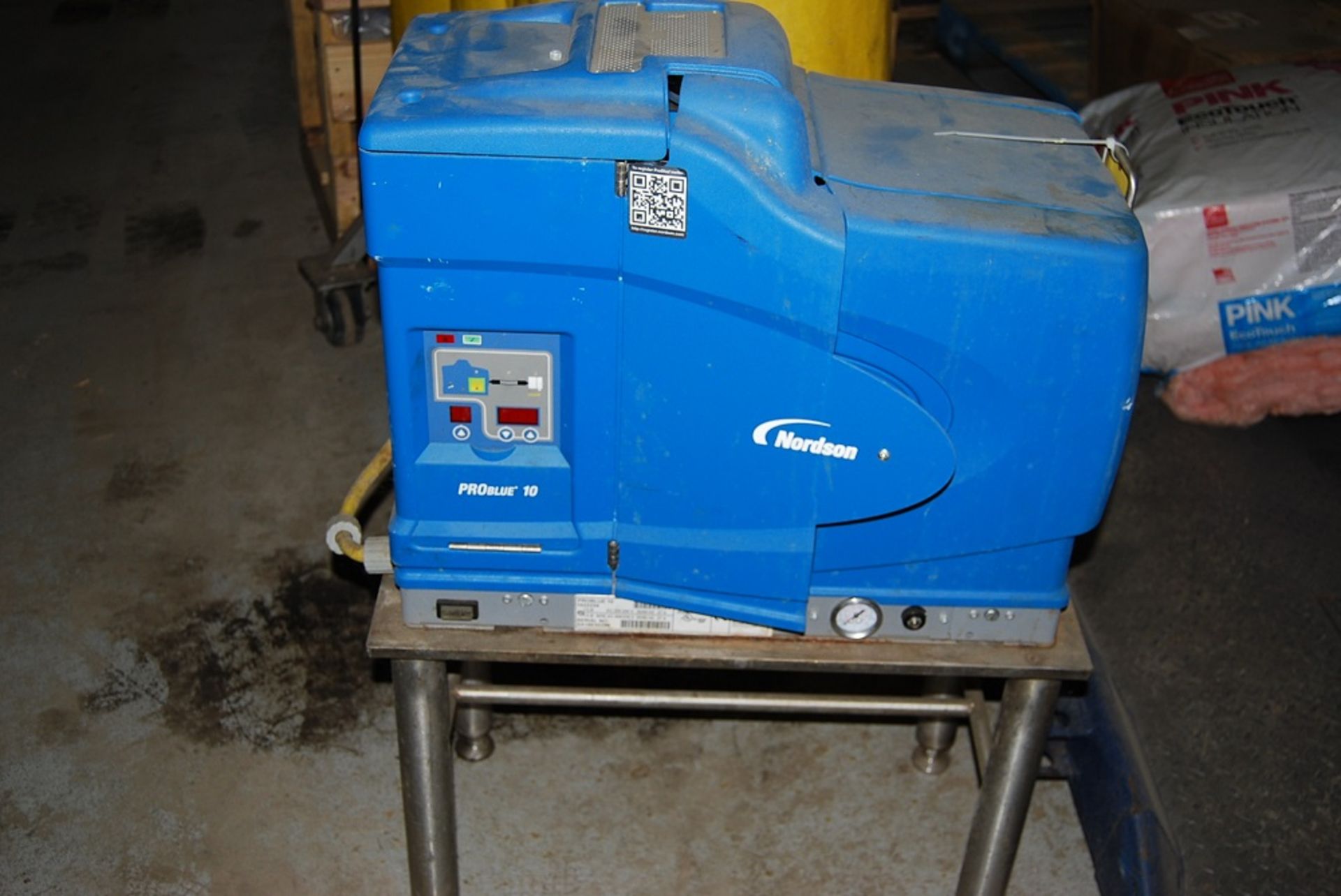 Nordson Hot Melt Unit for above filler, Model: Problue 10, SN: SA18E45299, Foot print: N/A