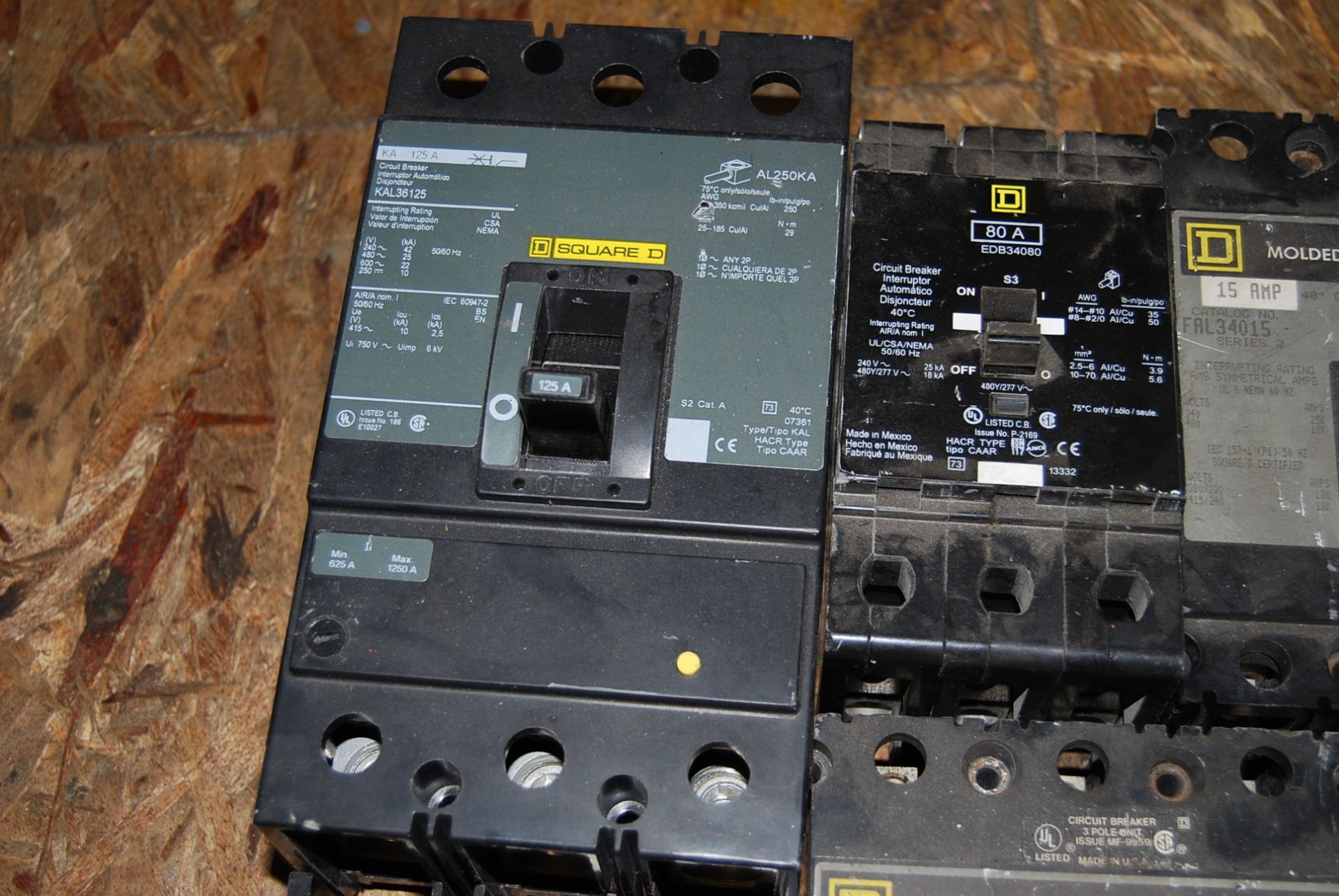 Assorted Circuit Breakers (11) total - Image 2 of 13