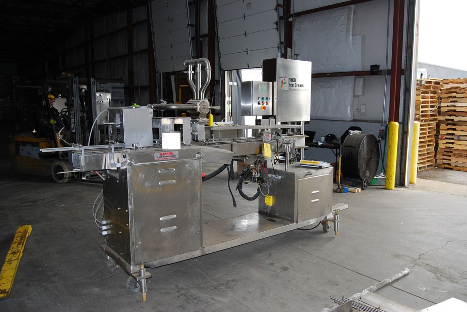 Waukesha Cherry Burrell Ice Cream Filler, Model: 588, SN: 109701, Good running Condition, set up for - Image 7 of 10