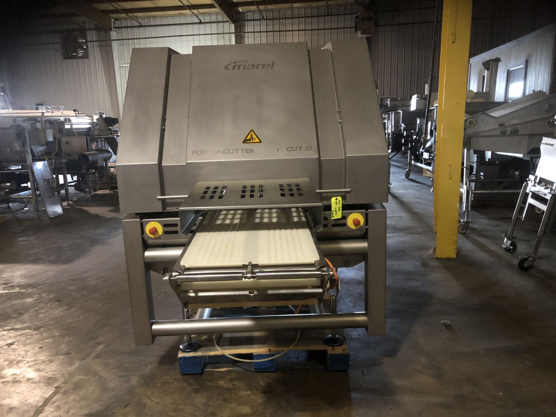 (Located in Ozark, AL)Marel Portion Cutter - Model# I-Cut 22 - Serial# E17348 - Yr 2015 - Image 2 of 5