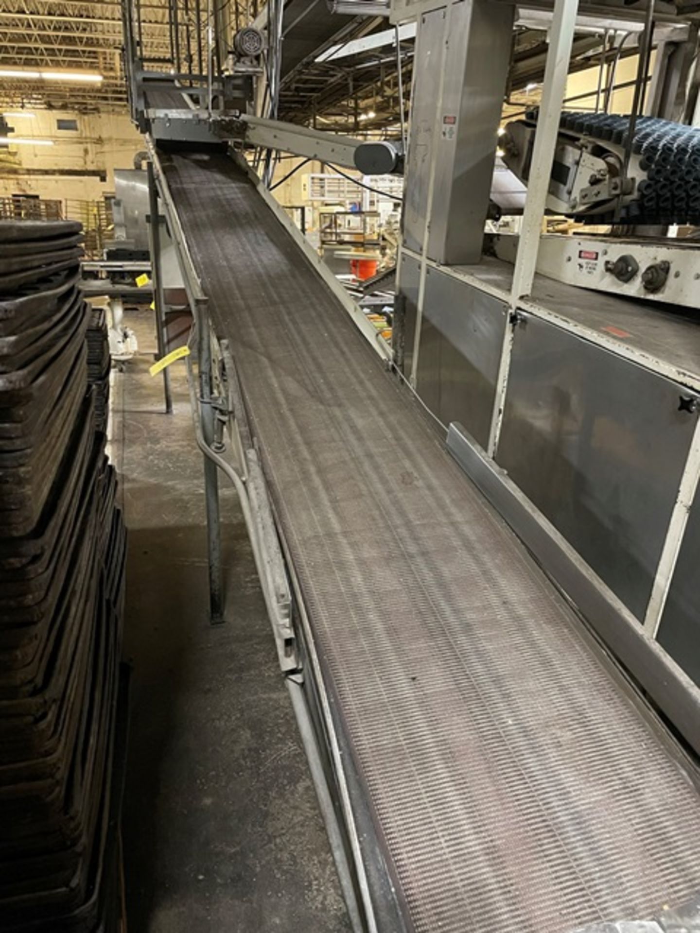 Motorized Belt Conveyor, Approx. 22" Wide Belt x 38' Length - Image 2 of 3