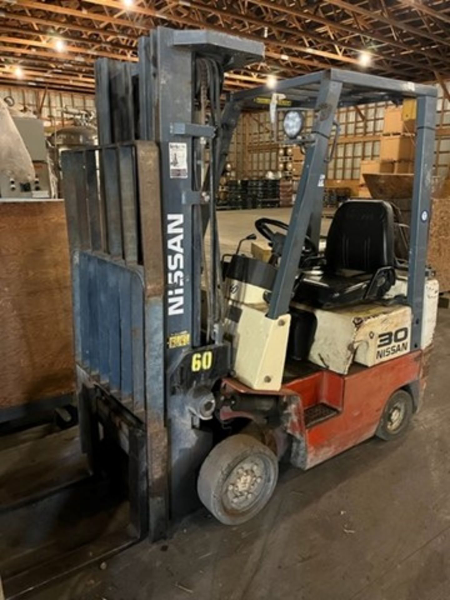 Consignment Item - located in Breese IL: Nissan 30 forklift #60 - Image 2 of 2