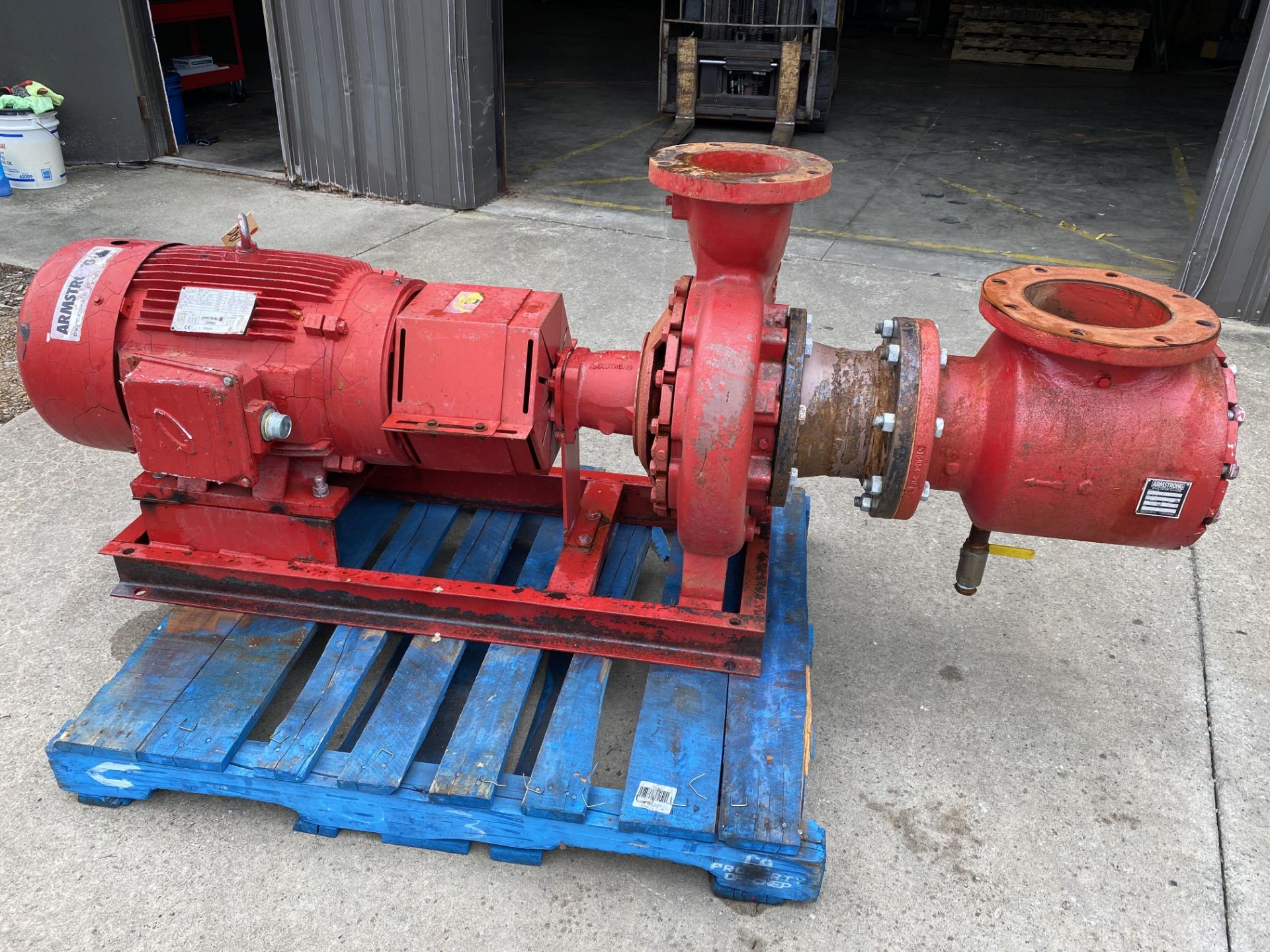 50 HP Armstrong Water Pump