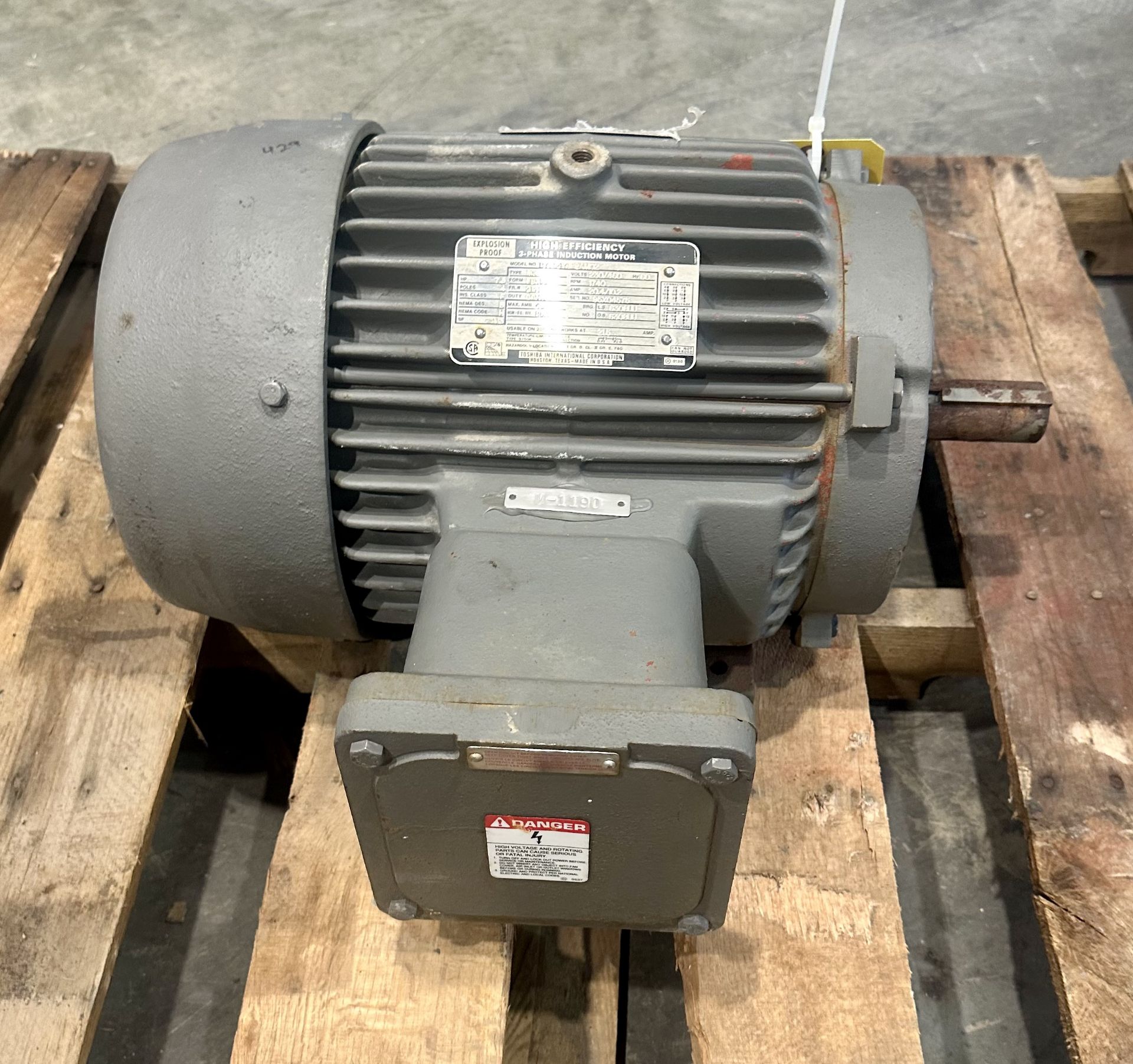 7.5 HP Electric Motor Explosion Proof