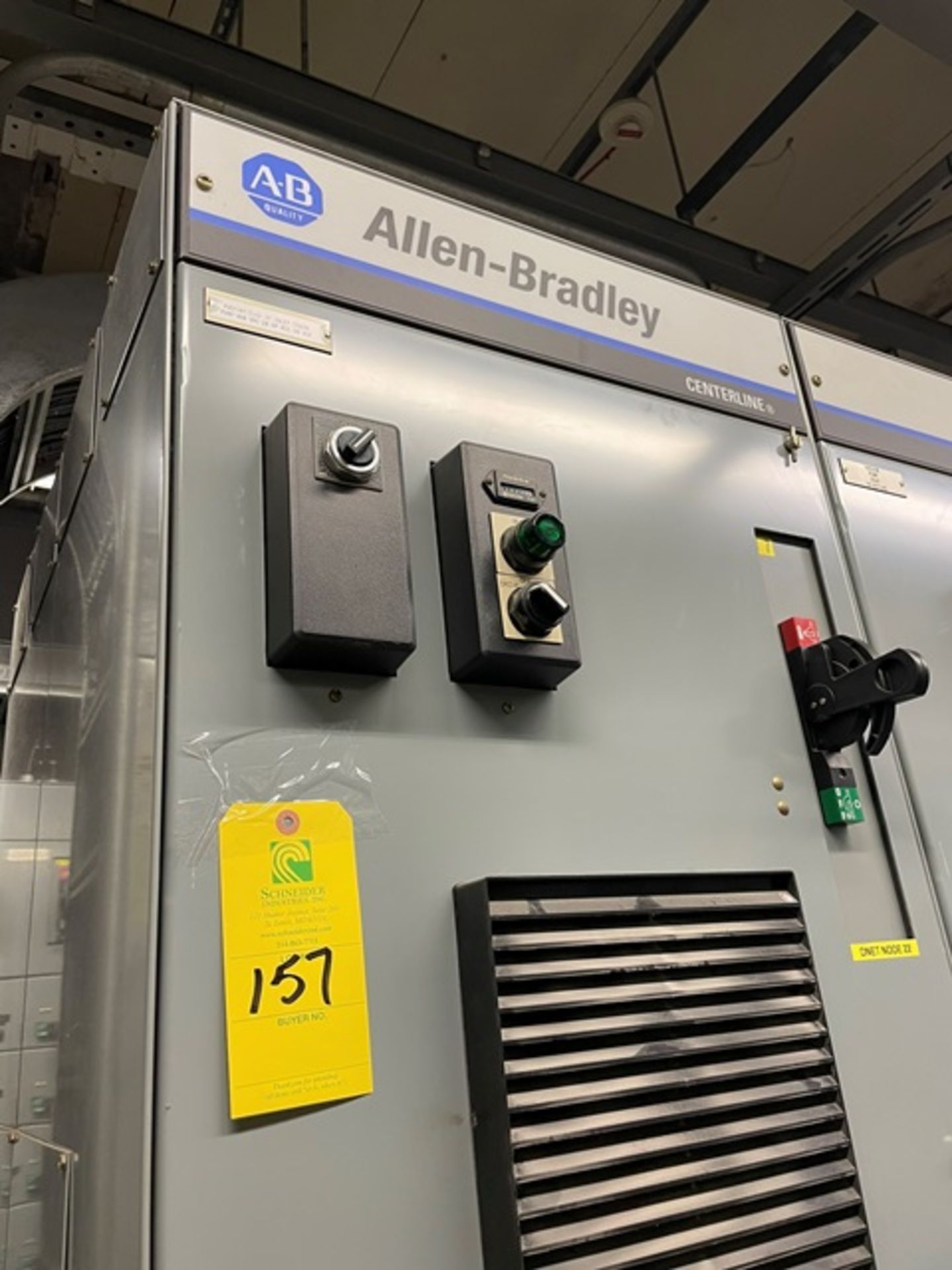 Allen Bradley Centerline Motor Control Center, Rigging & Loading Fee: $1800 - Image 2 of 4